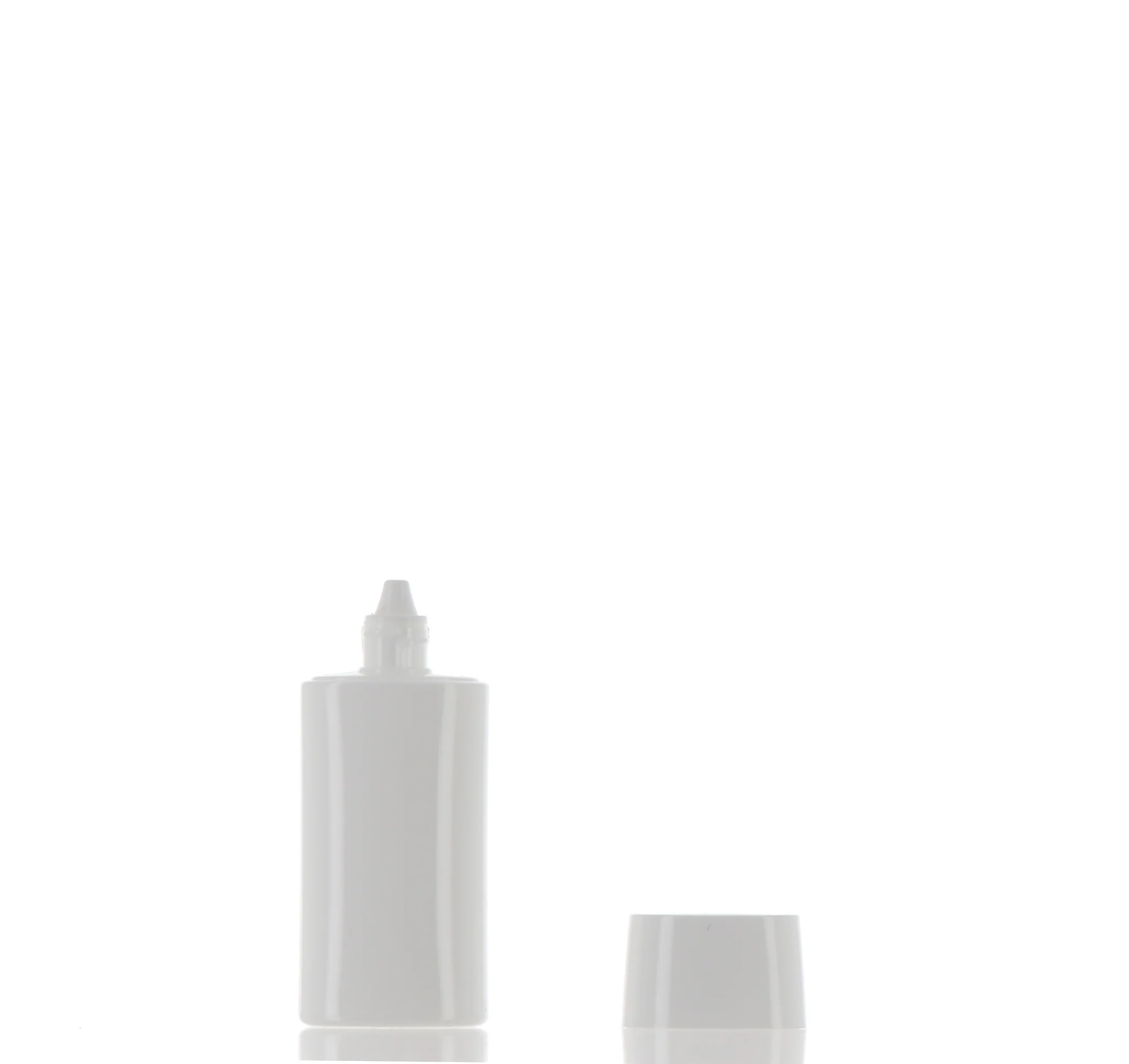LDPE/EVOH/PP/Adhesive, 3-Layer Oval Squeeze Tottle Bottle with Dropper Tip Applicator - Image 2