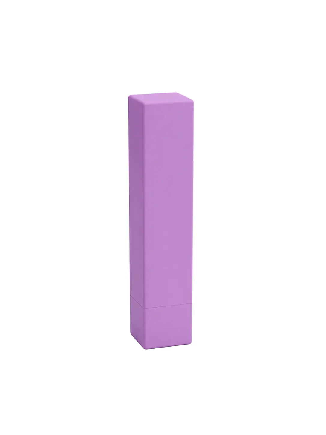ABS/PCR/AL/Plastic, Square Lipstick with Magnetic Over Cap - Image 2