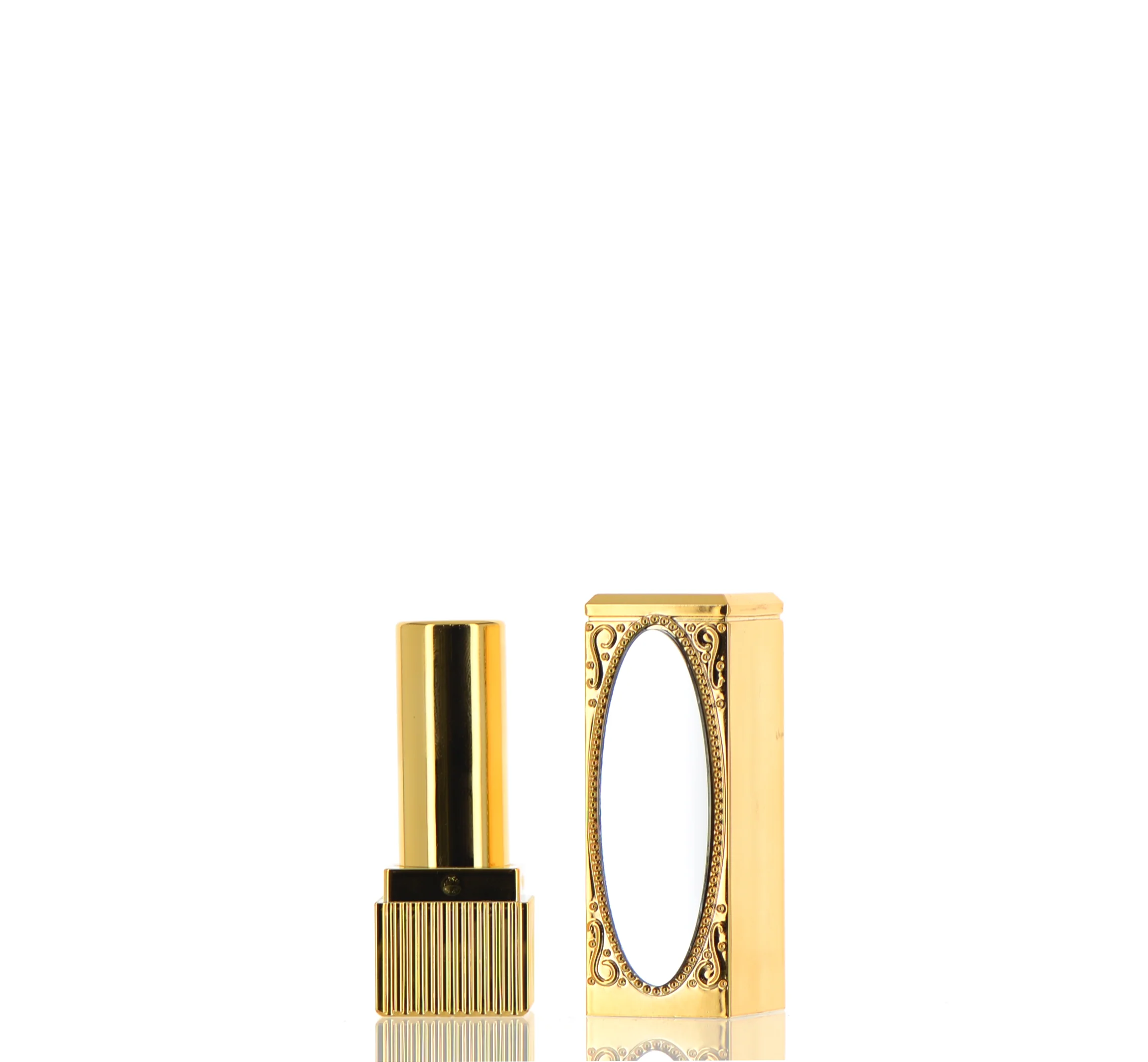 ABS, Lipstick Component with Mirror on Over Cap - Image 2
