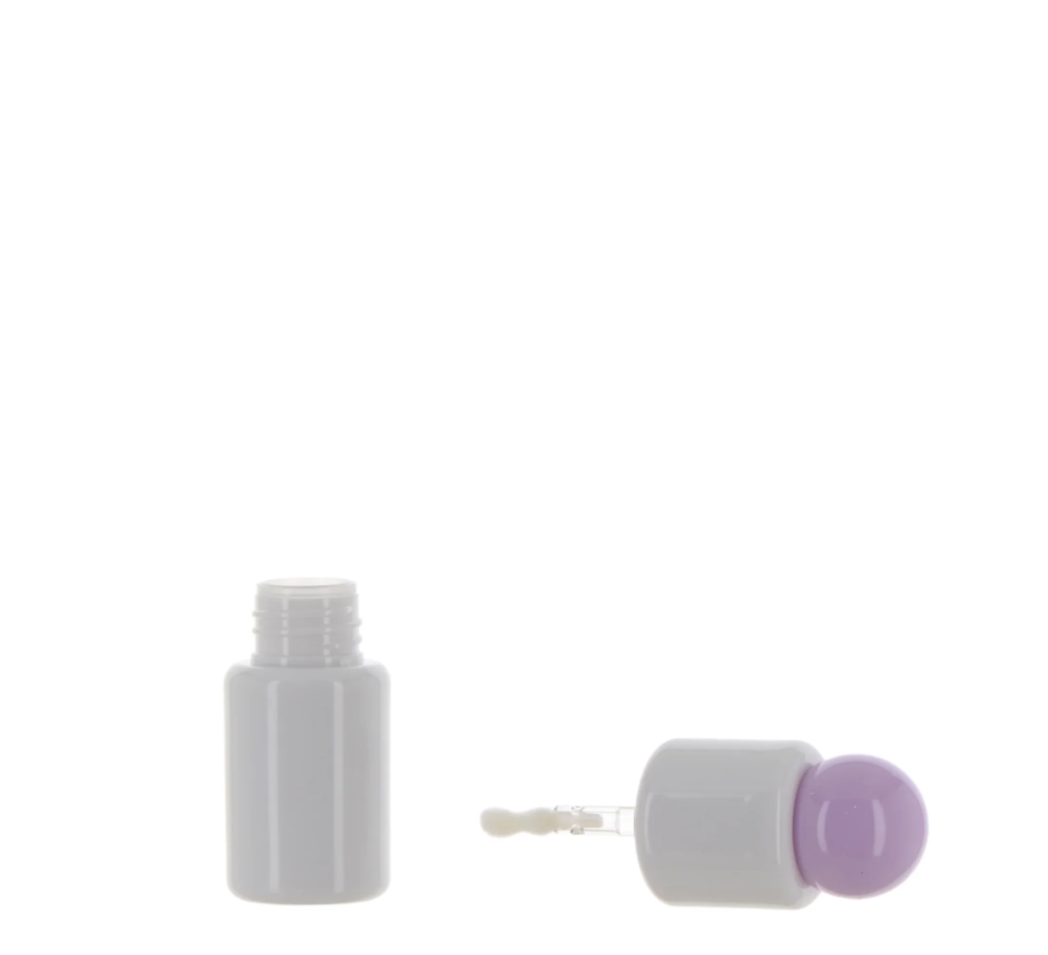 ABS/PETG/AS, Lip Gloss Component with Doe Foot Applicator - Image 4