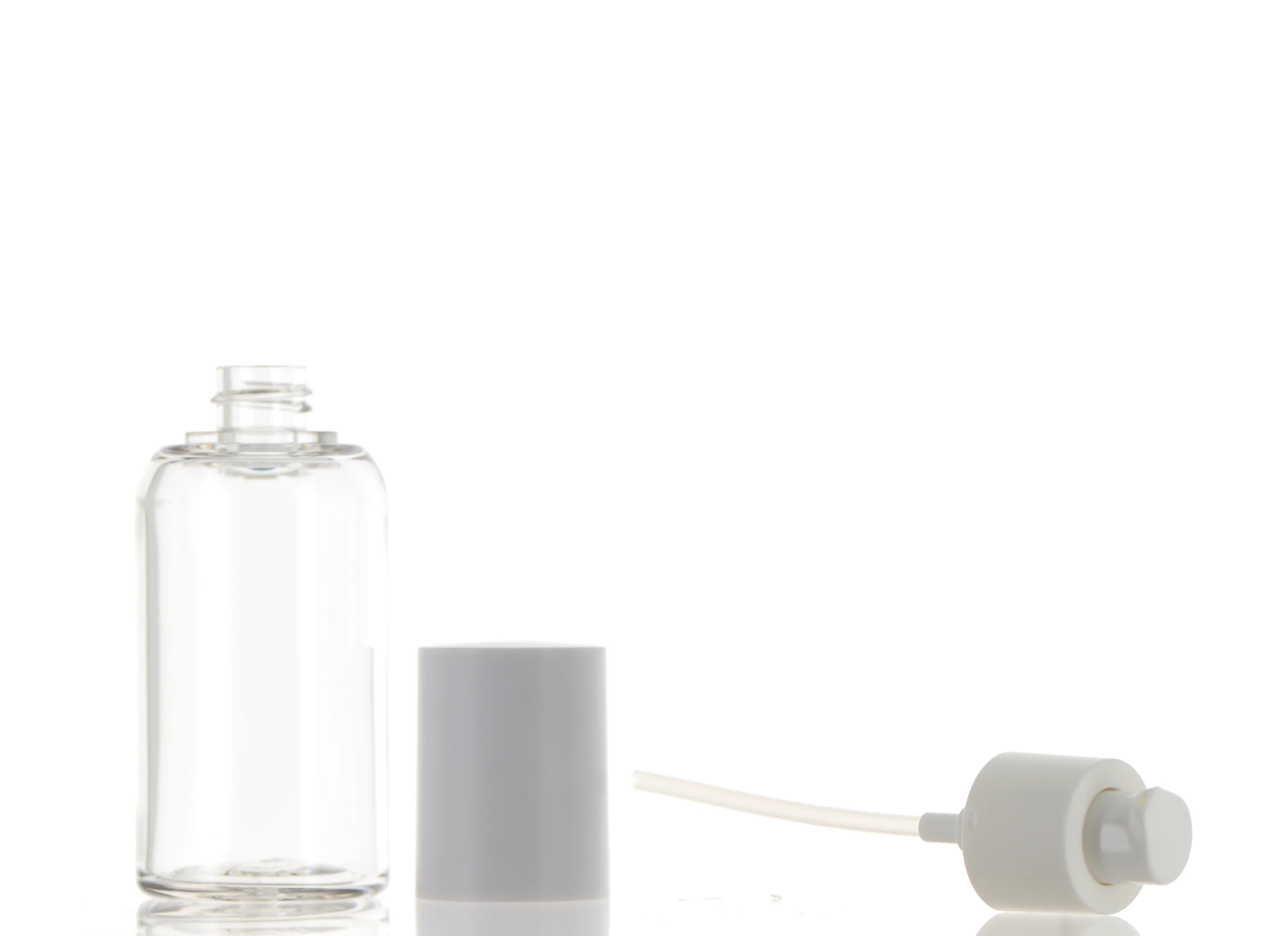 ABS/PETG/PP, Treatment Pump Heavy Wall Bottle with Over Cap - Image 3