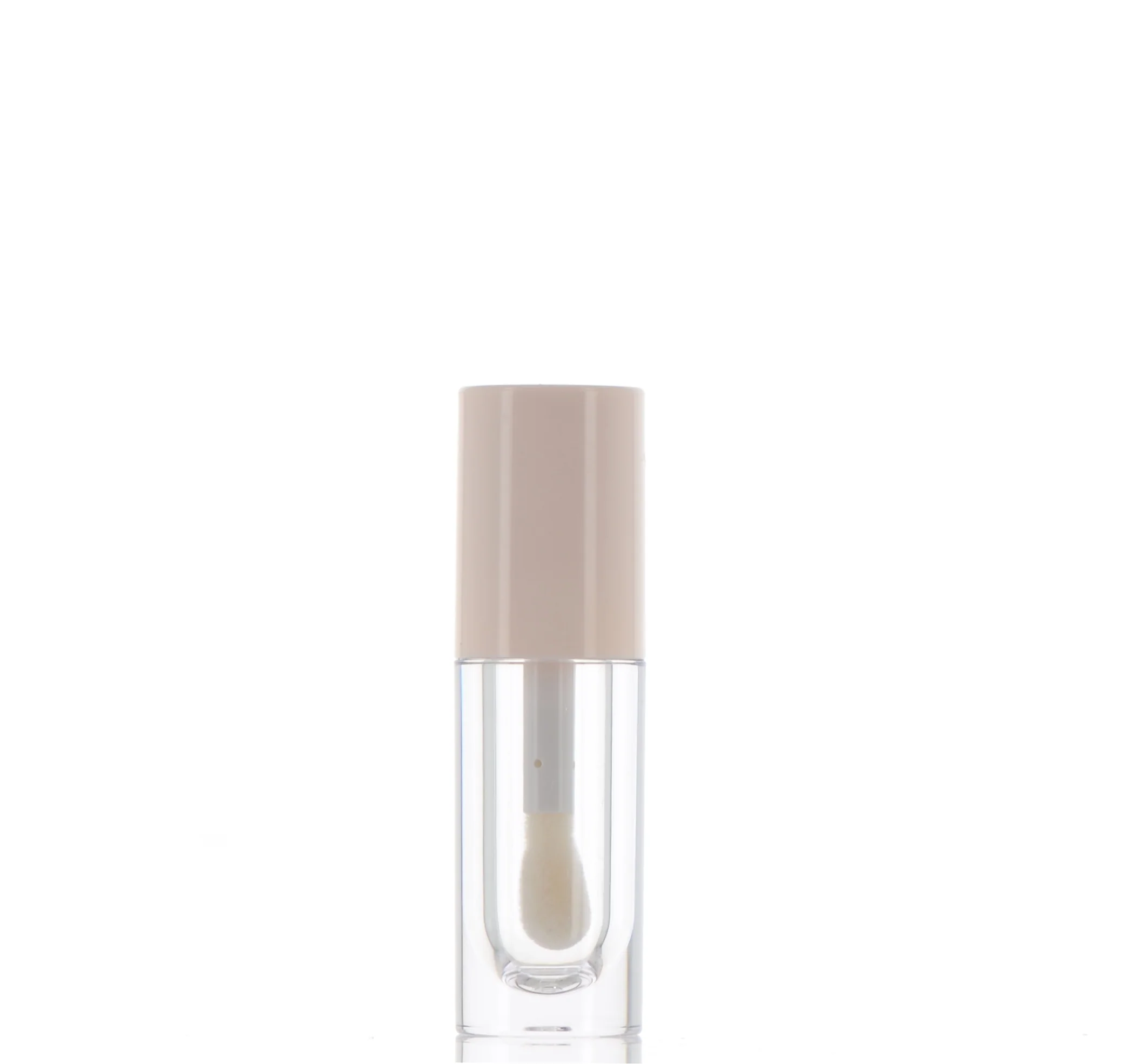 ABS/POM/PE/PETG, Lip Gloss Component with Doe Foot Applicator