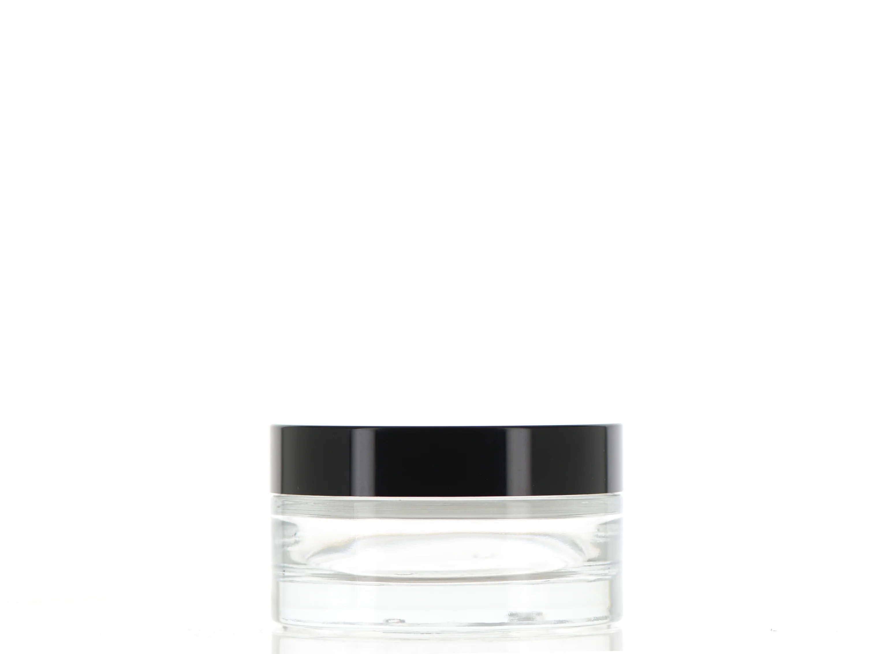 ABS/PP/PE/Glass, Round Jar