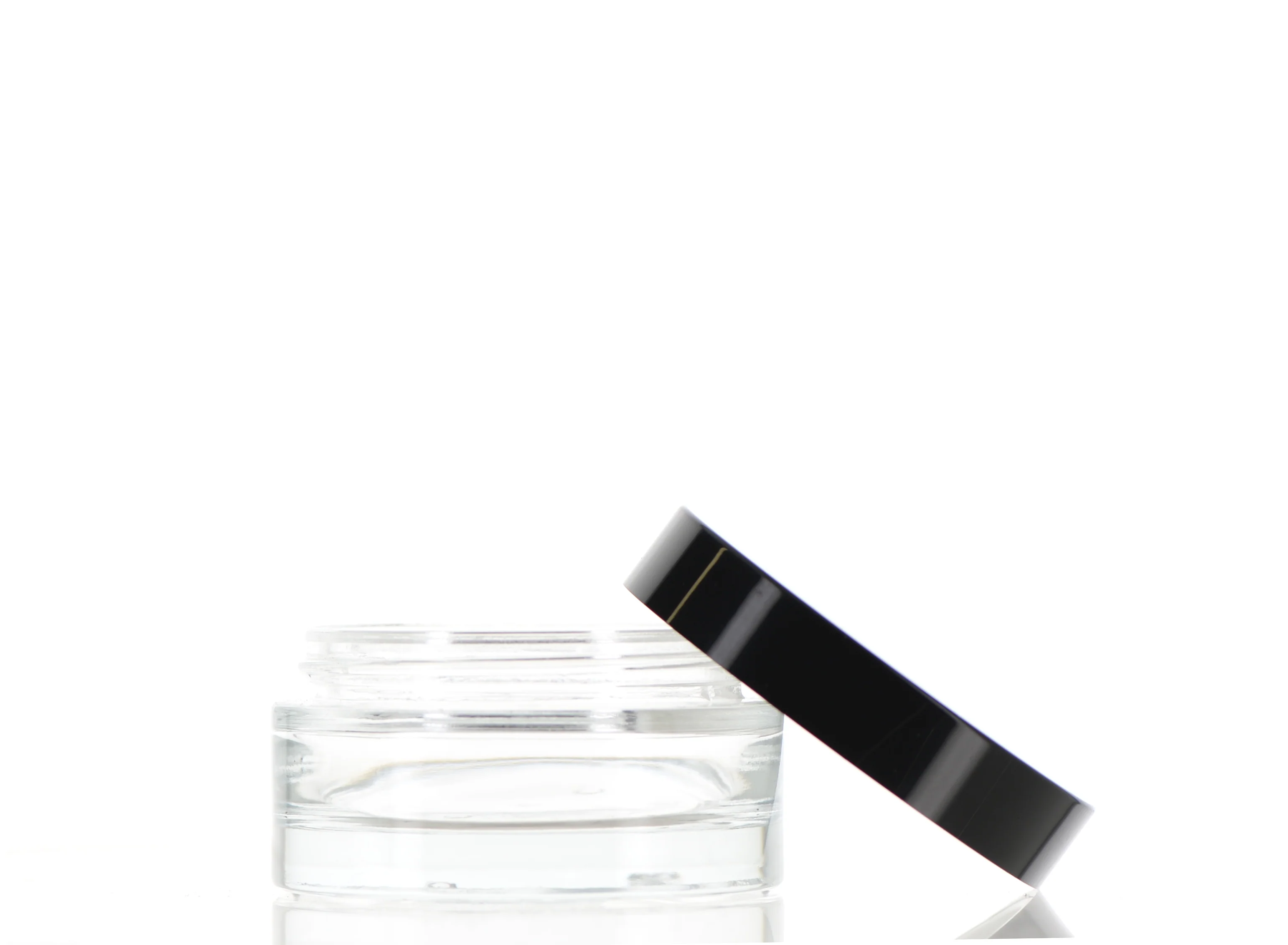 ABS/PP/PE/Glass, Round Jar - Image 2