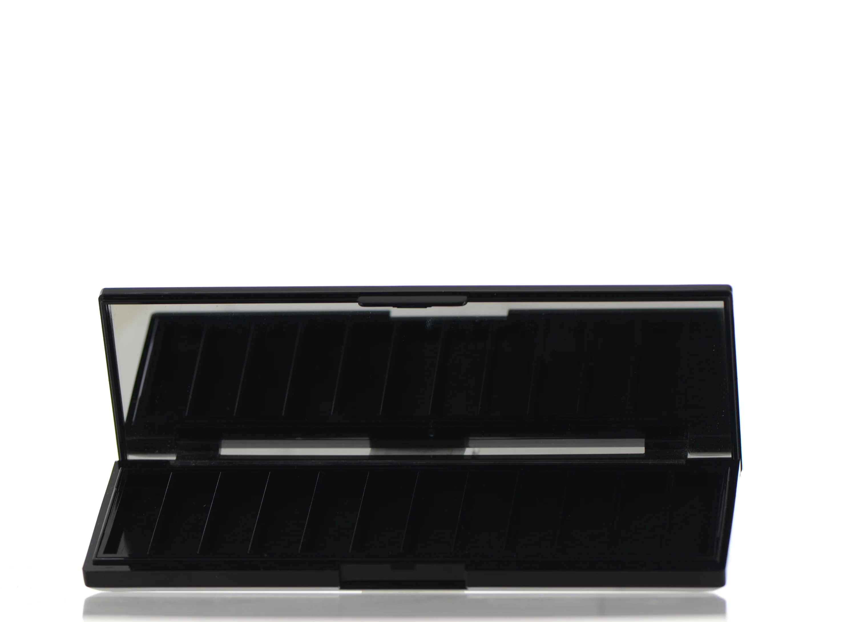 ABS, Rectangular Eyeshadow Palette with Glass Mirror, 12 Grid
