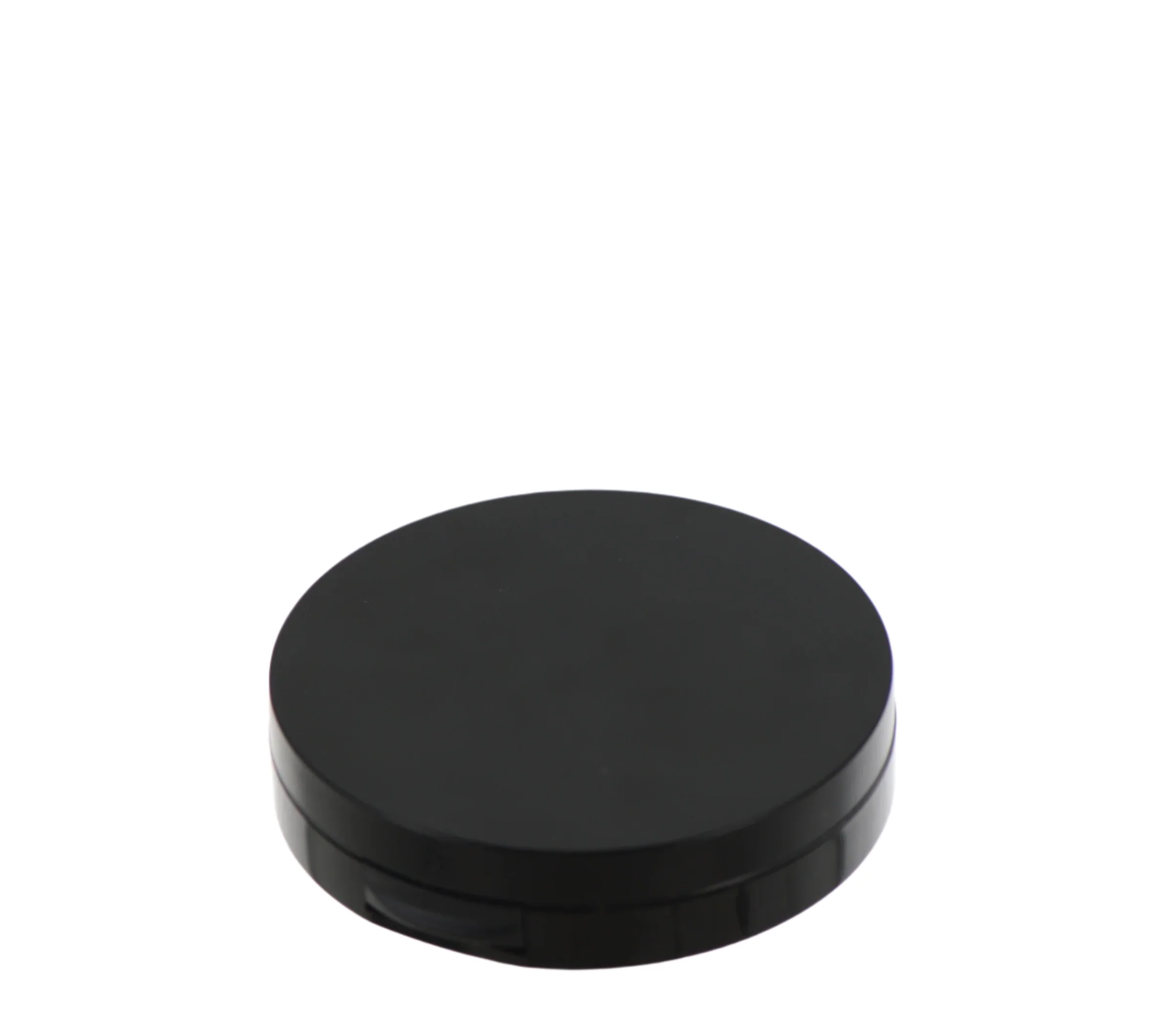 ABS, Round Single Pan Compact with Mirror