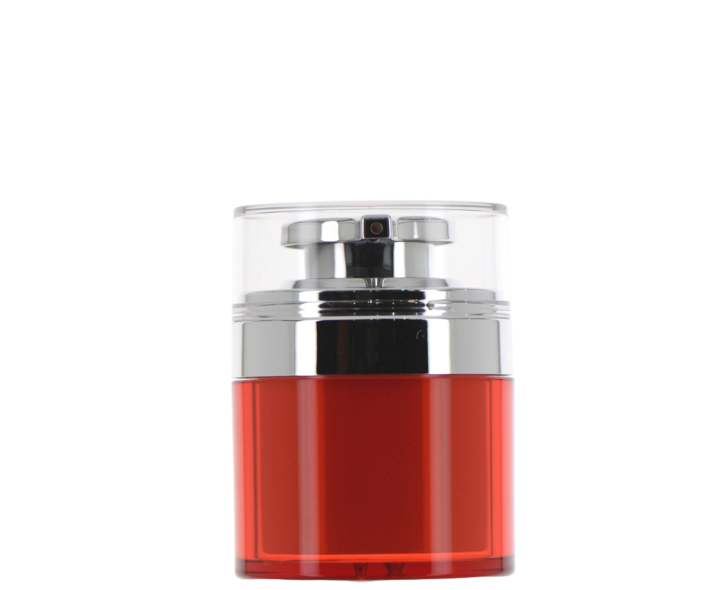 Acrylic, Airless Jar with Treatment Pump - Image 2