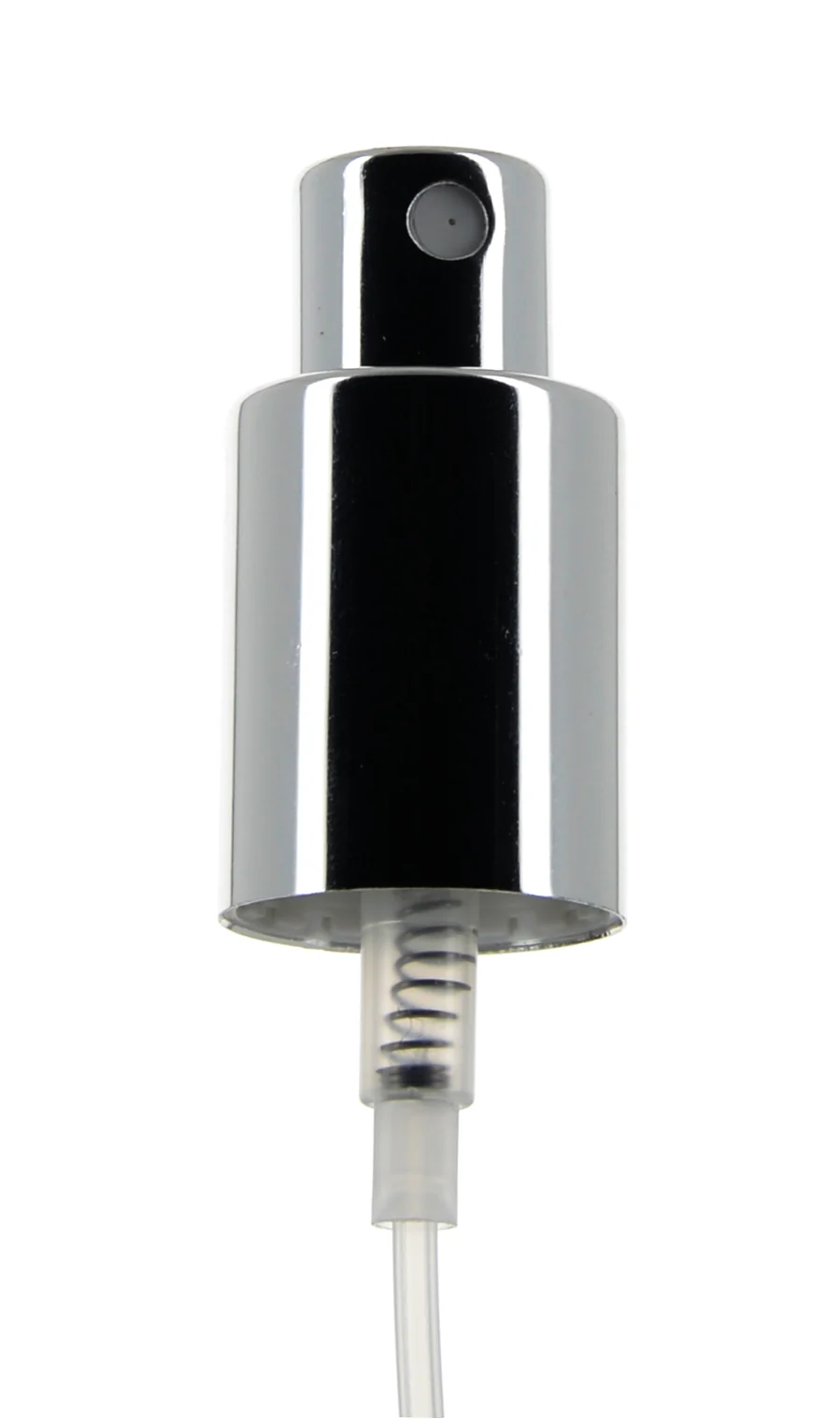 Aluminum/PP/PE, Fine Mist Sprayer Pump with Over Cap, 0.20cc - Image 2