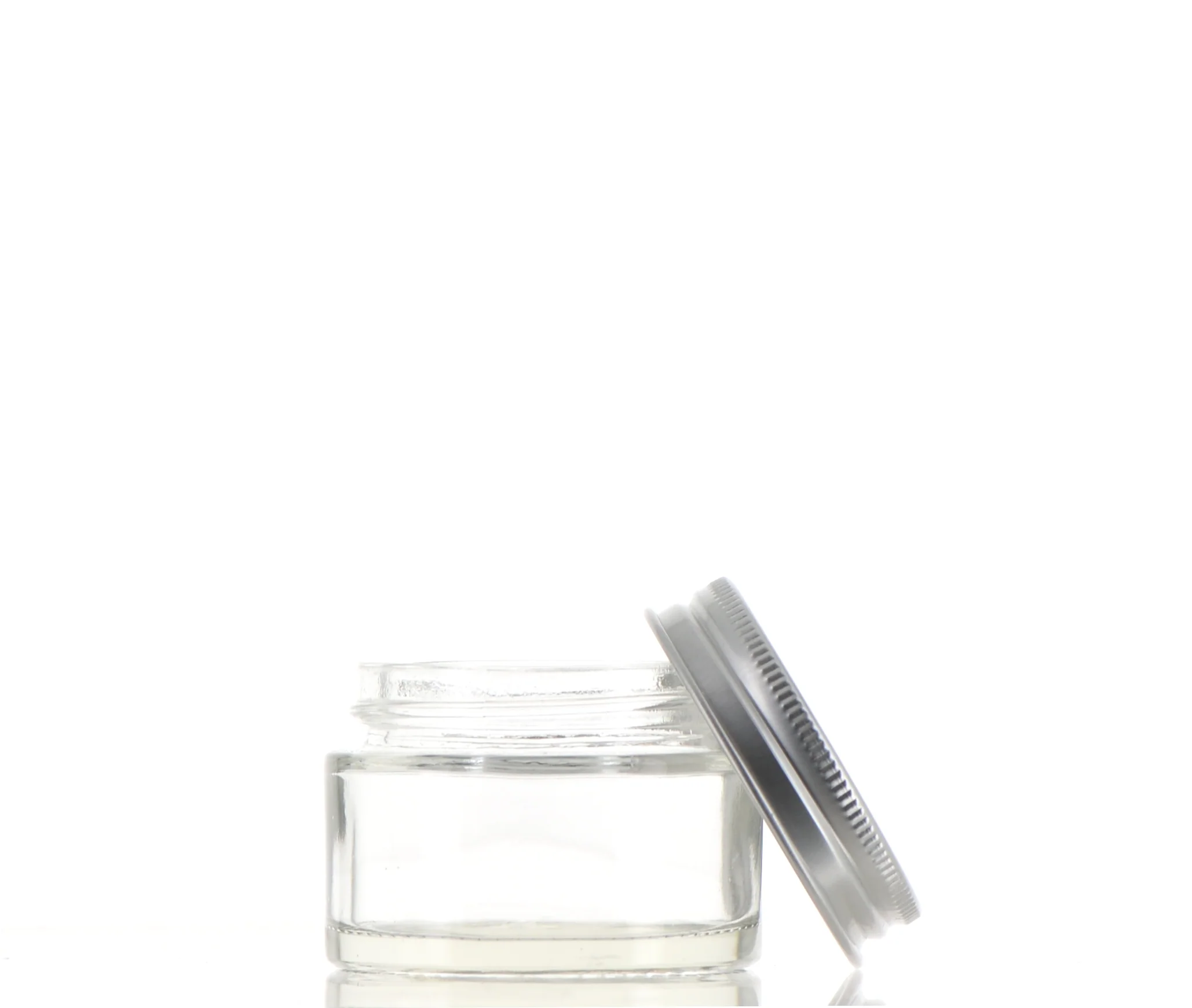 Aluminum/Glass, Round Jar - Image 2