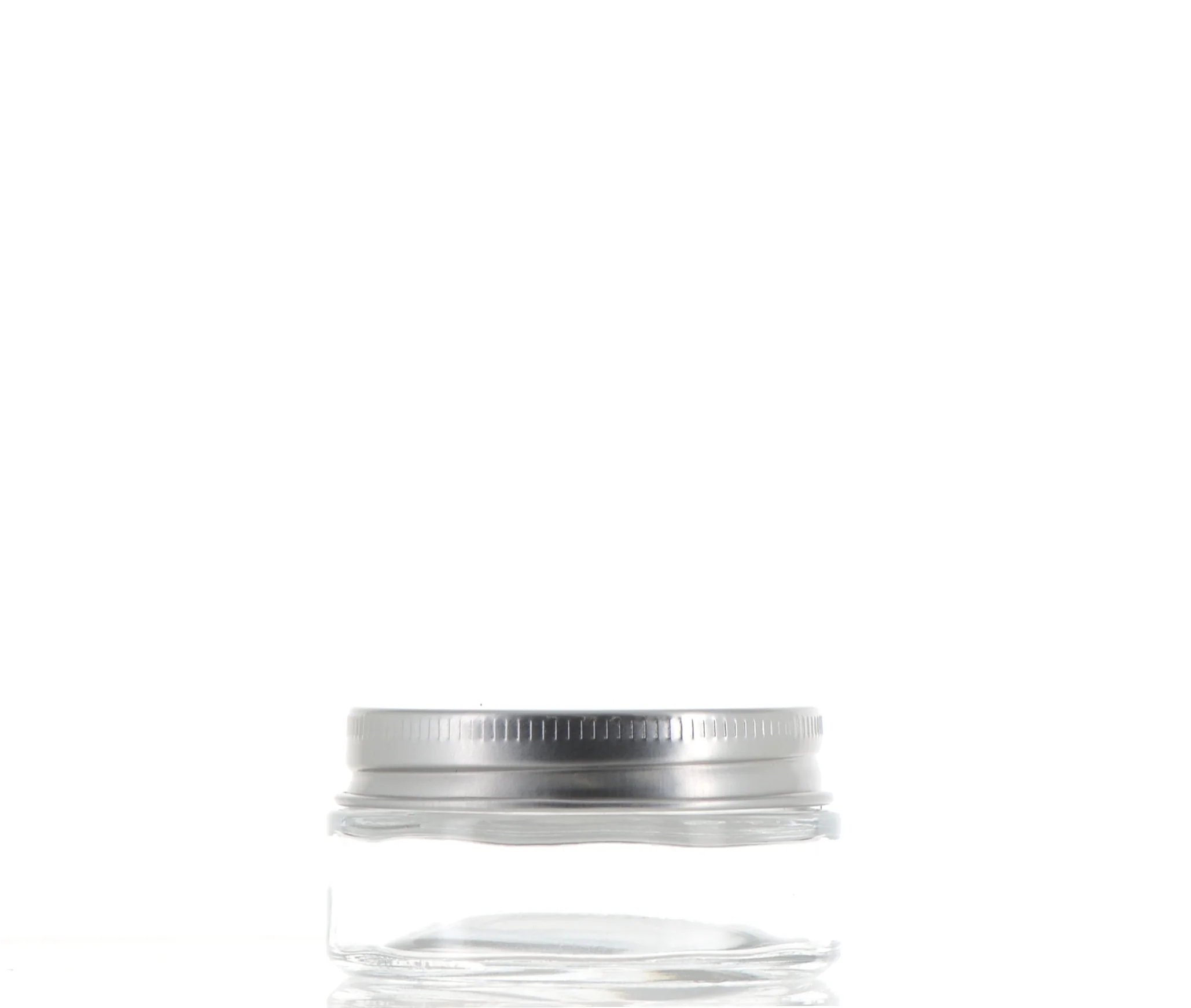 Aluminum/Glass, Round Jar - Image 3