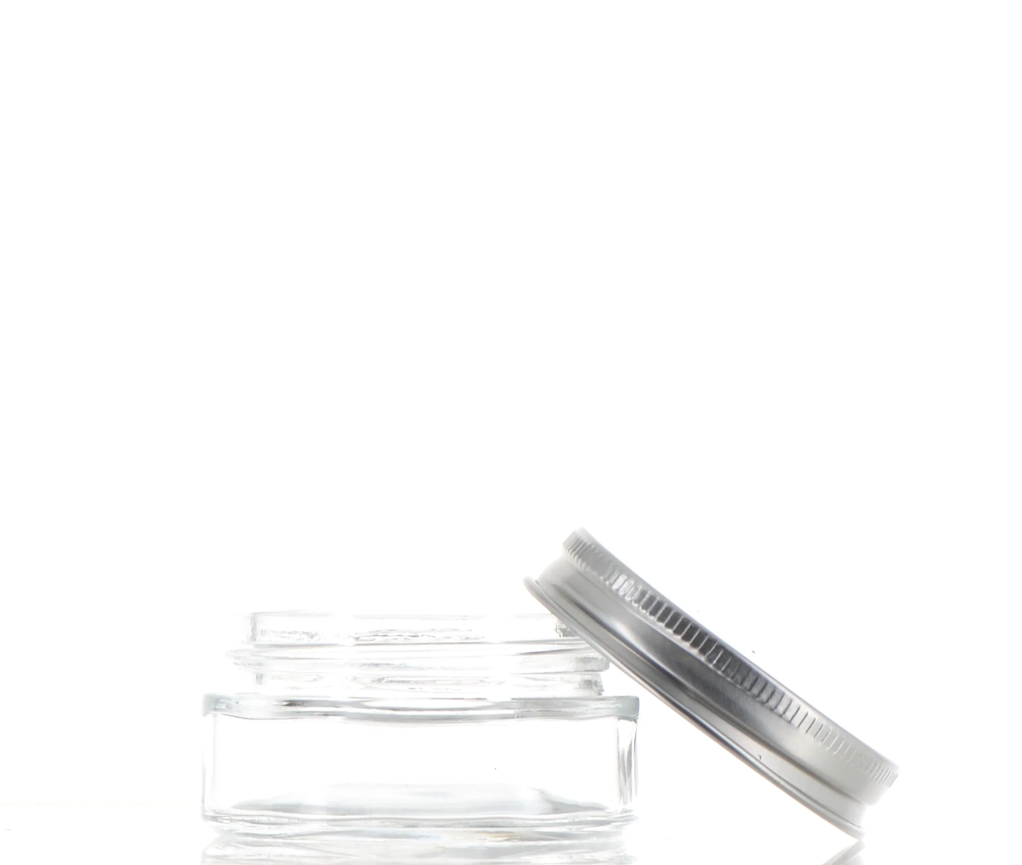 Aluminum/Glass, Round Jar - Image 4