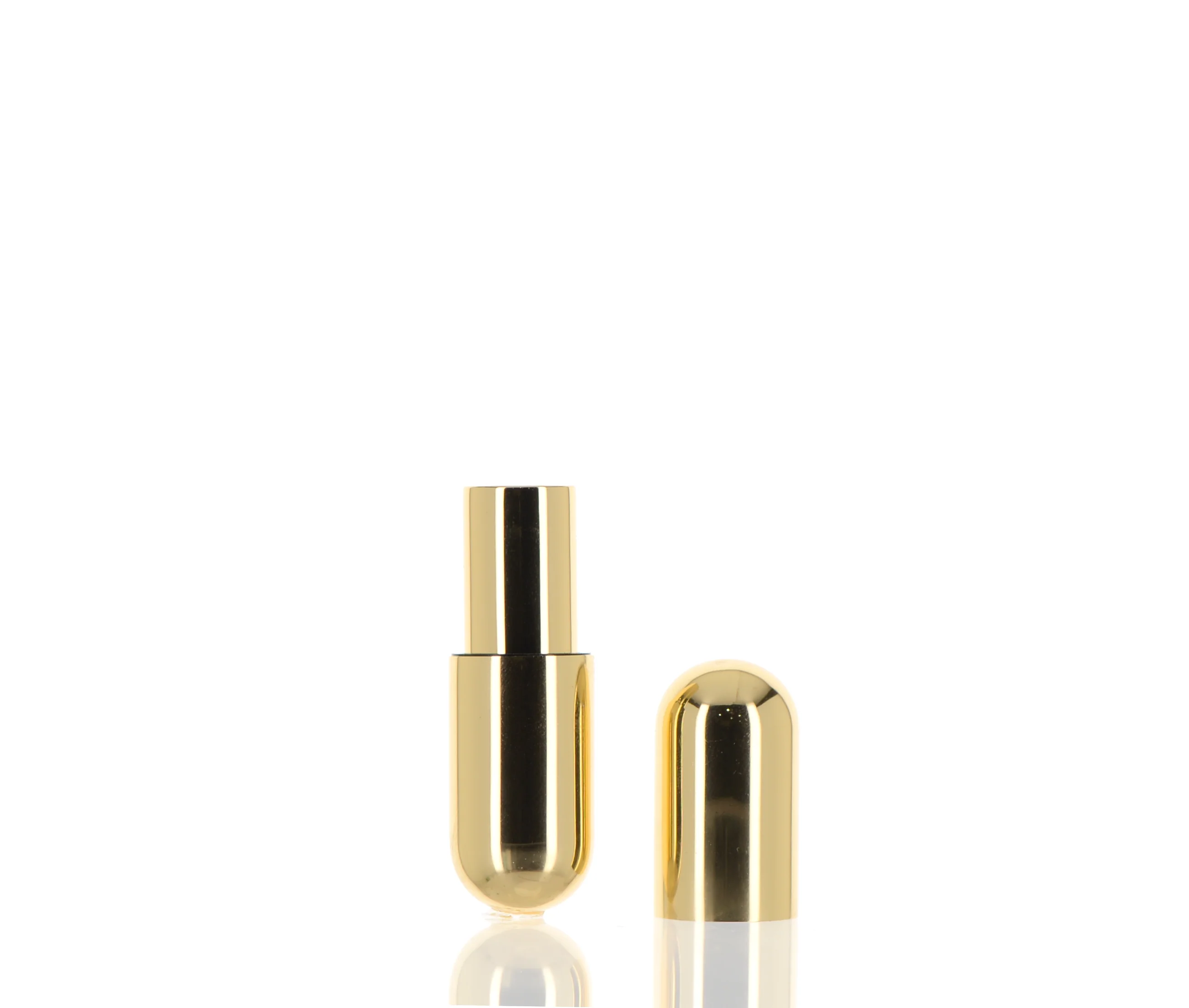 Aluminum, Lipstick Component with Magnetic Over Cap - Image 2
