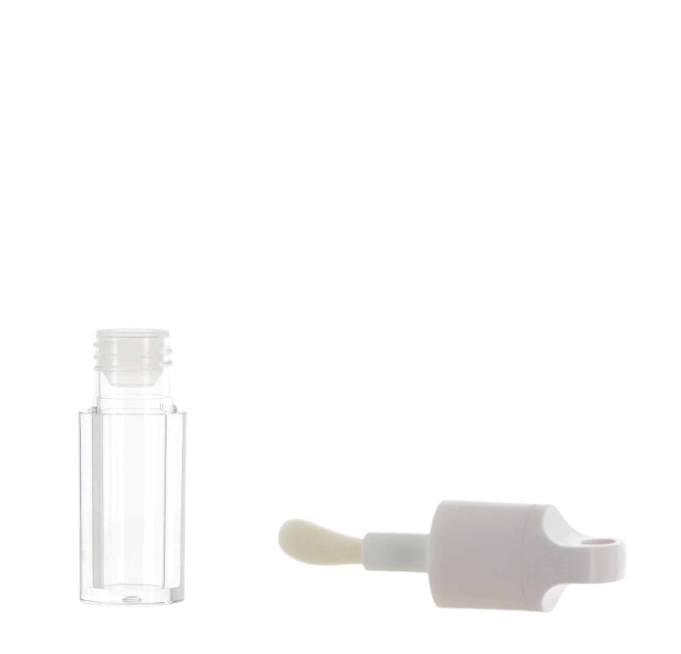 AS/ABS, Doe-Foot Applicator Lip Gloss with Keychain Screw Cap - Image 2