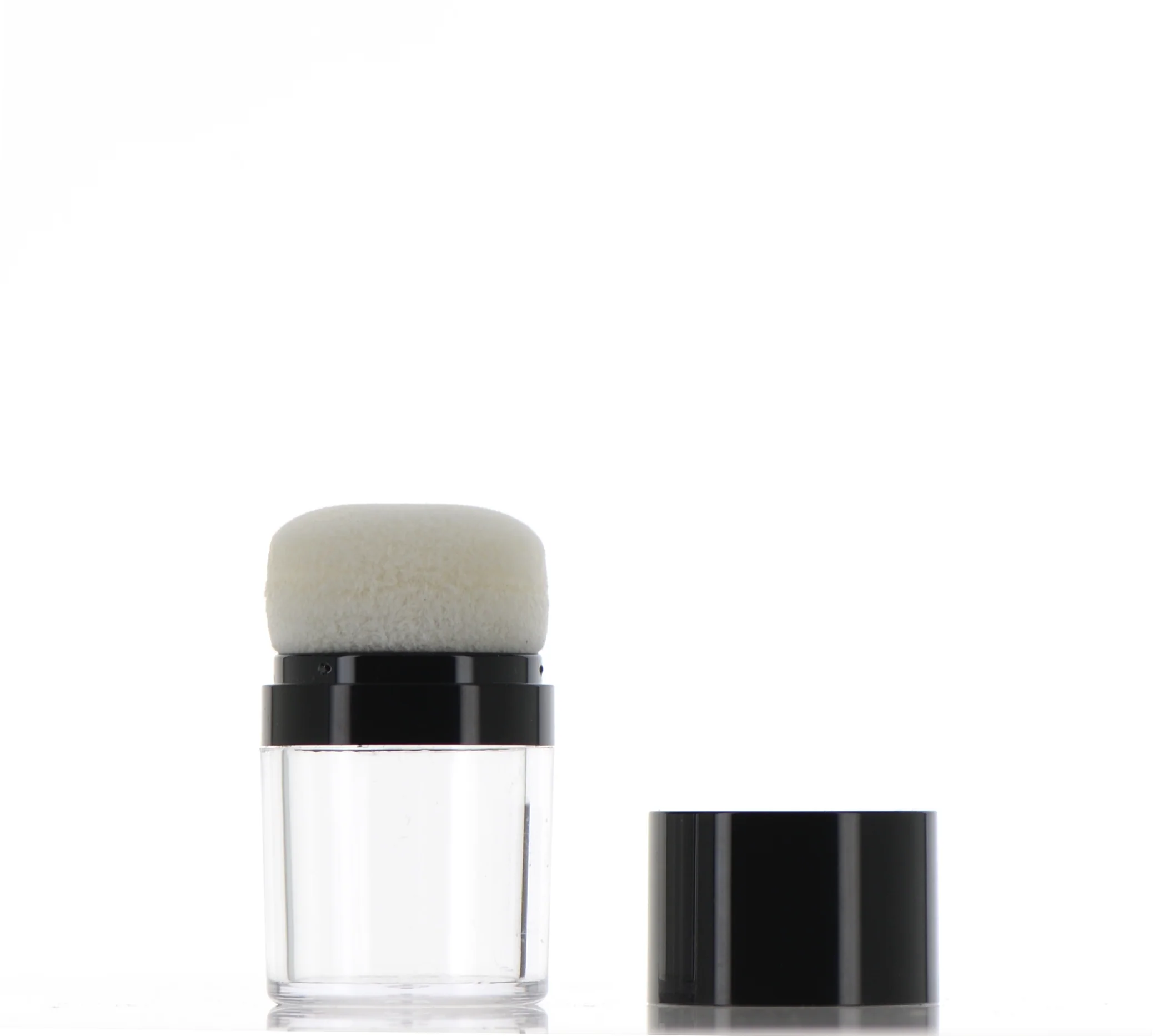 AS/ABS, Loose Powder Jar with Sponge - Image 2