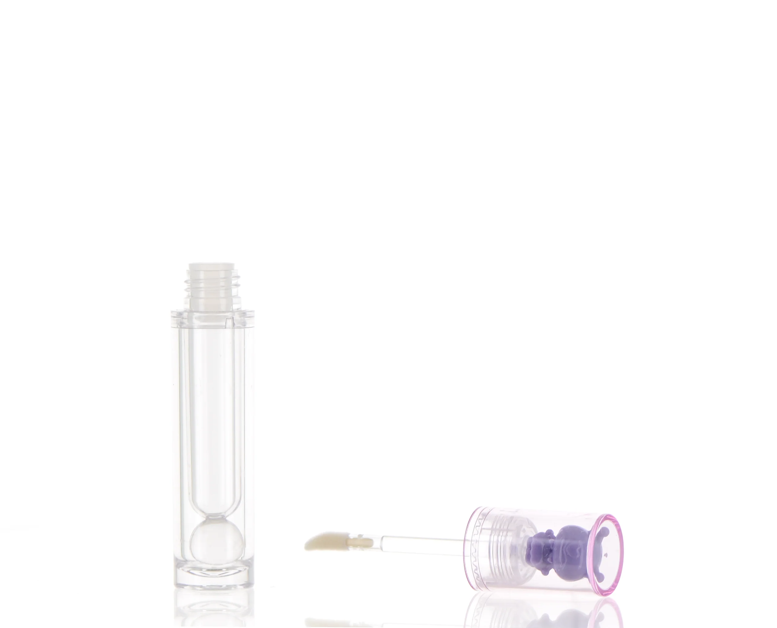 AS, Lip Gloss Component with Animated Figure Inside Cap Applicator - Image 2
