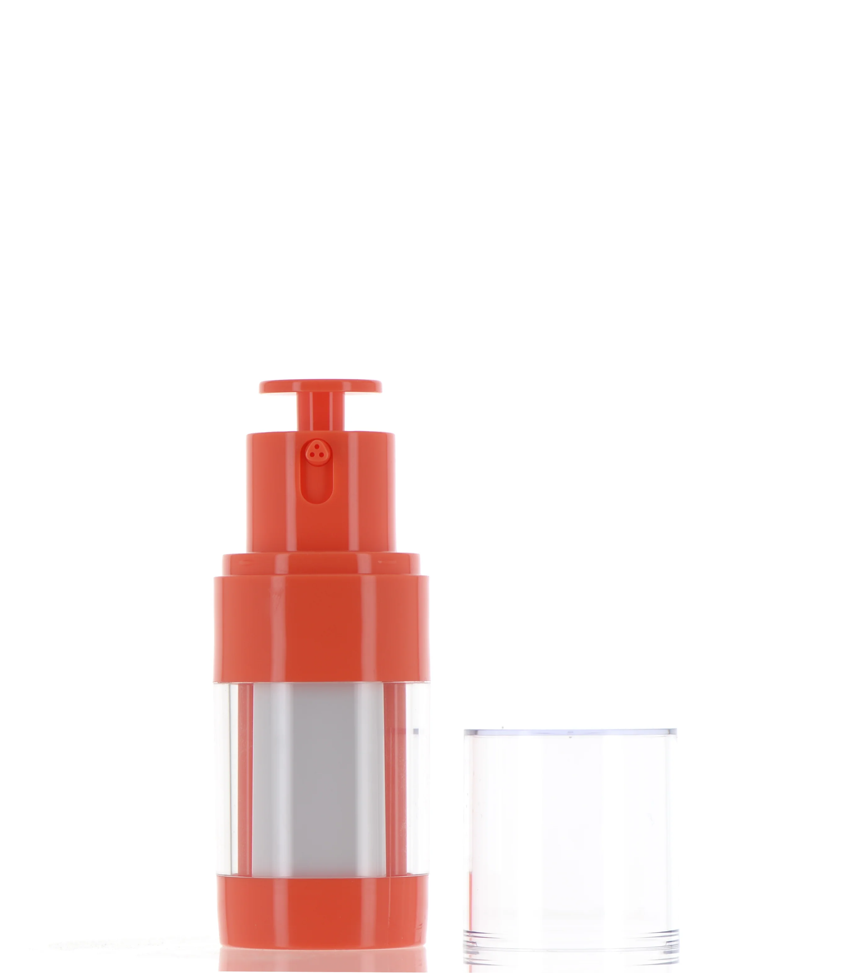 AS/PP/PETG, Triple Chambers/ Triple Actuators Airless Bottle - Image 2