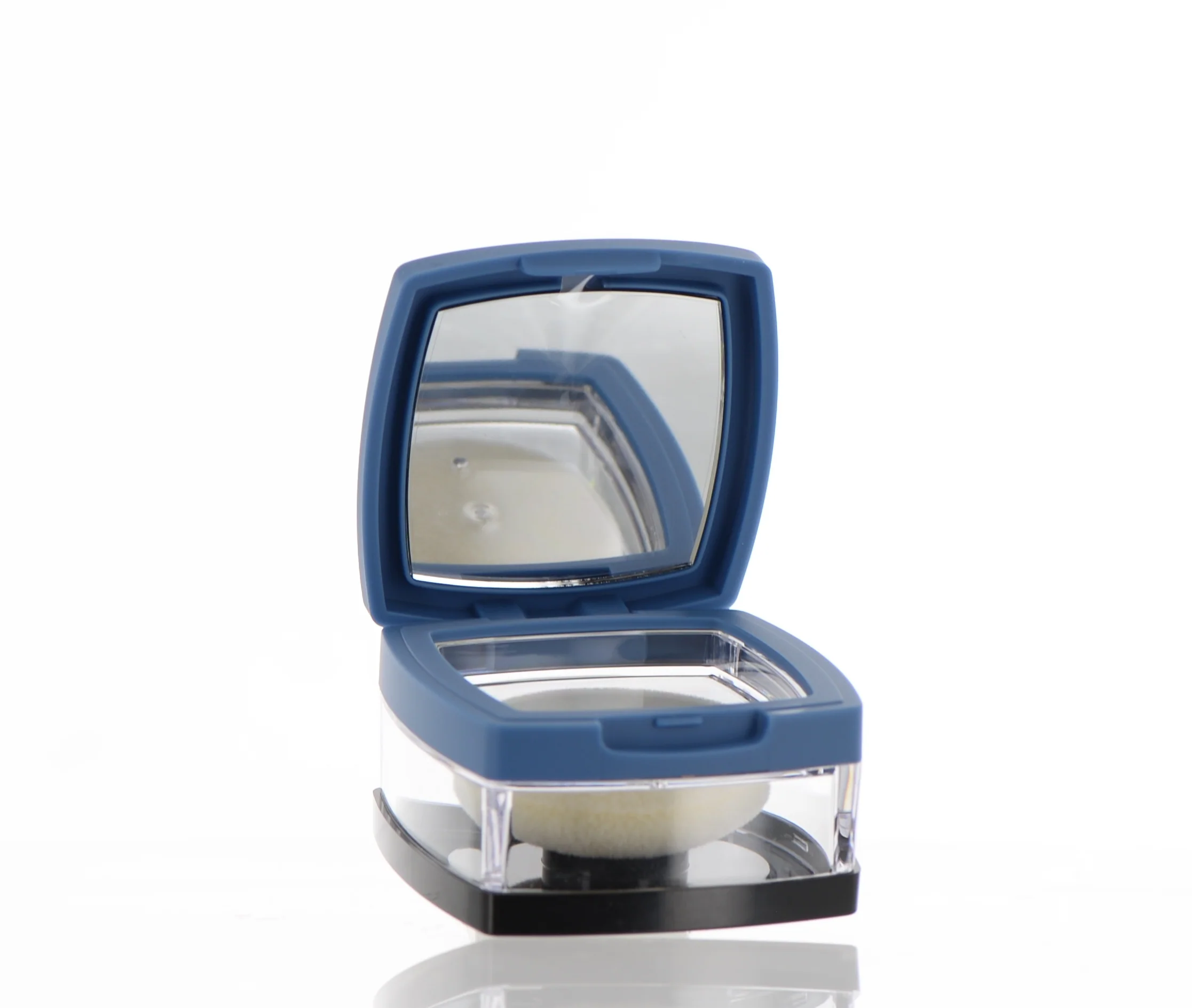 Makeup Compact with Mirror and Sponge - Image 2