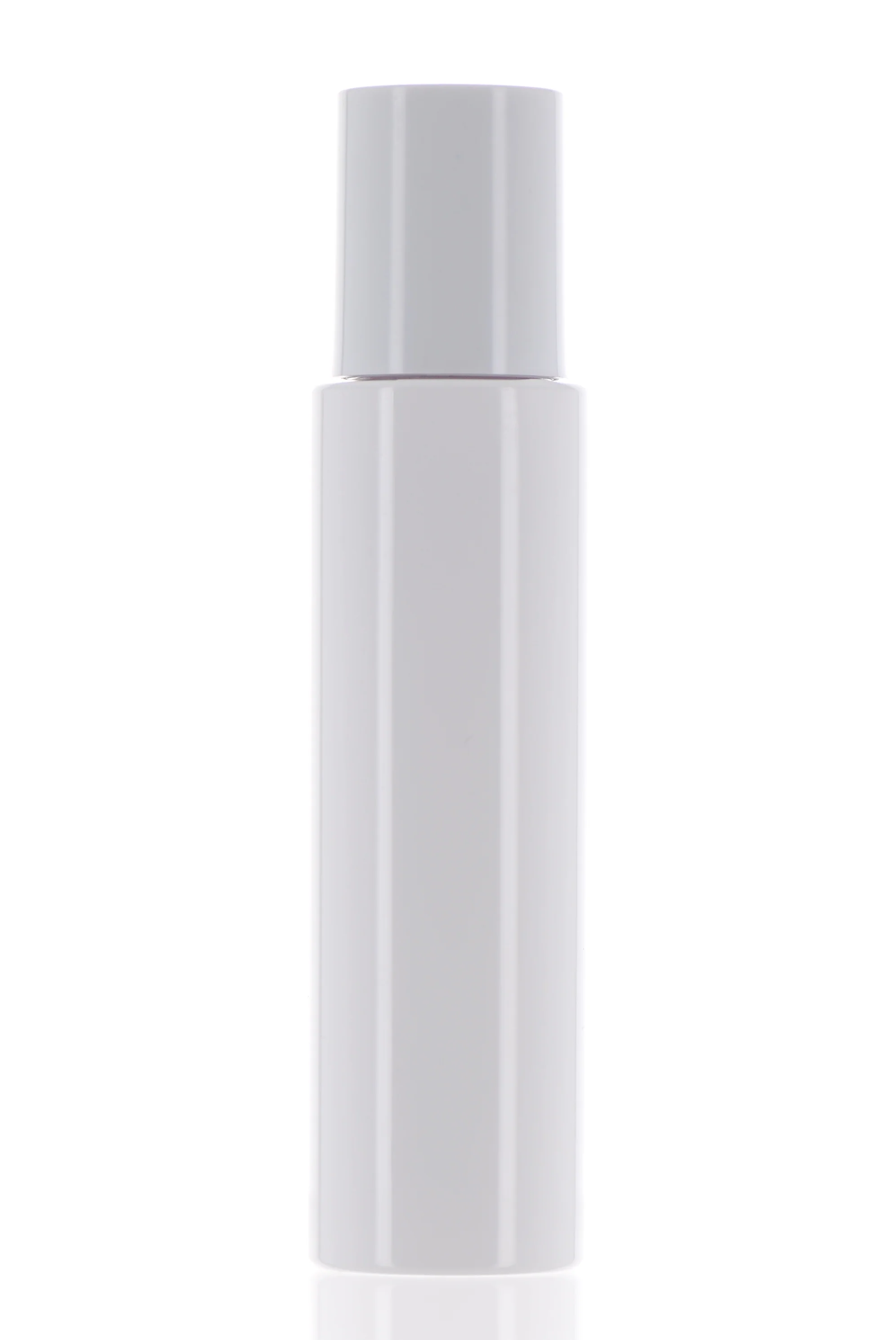 PET, Cylinder Bottle with Orifice Reducer and Over Cap