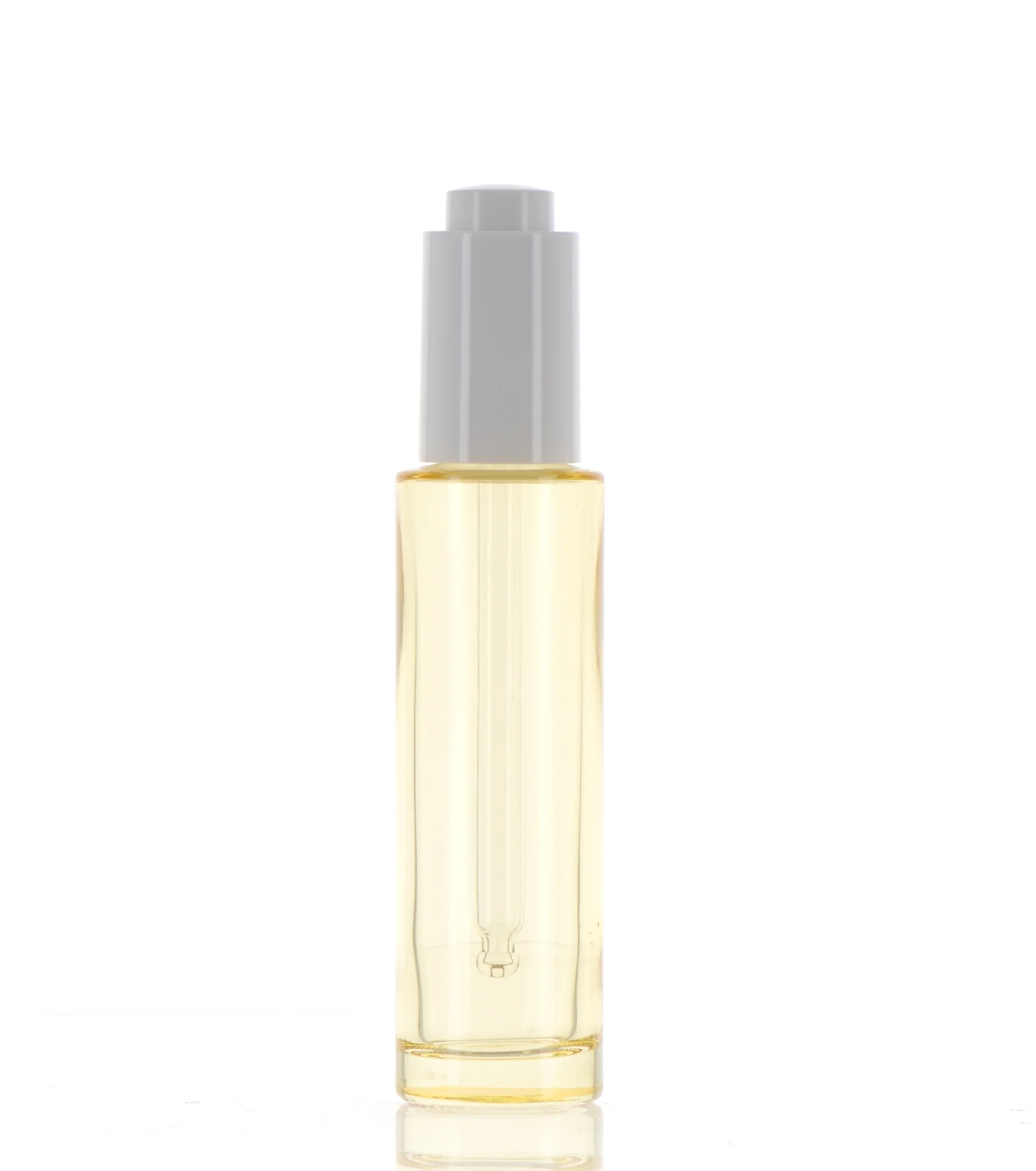 PETG/Glass, Cylinder Round Push Dropper Bottle