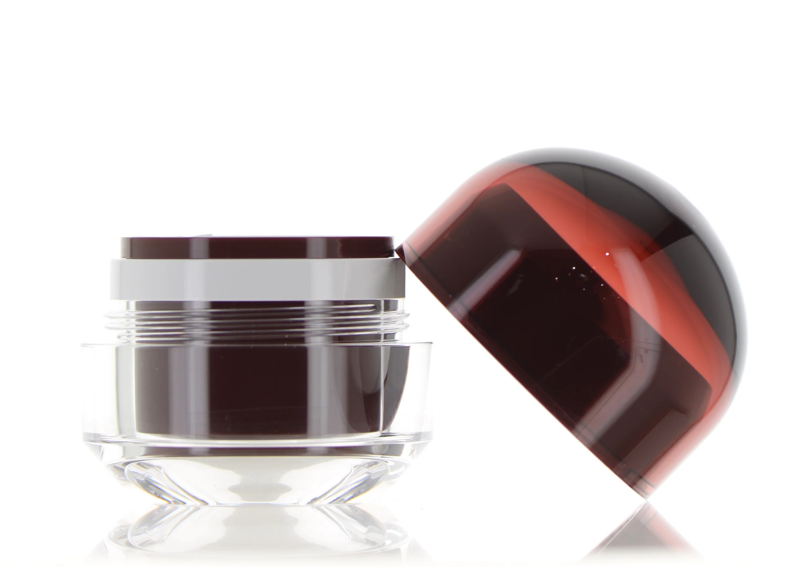 PMMA/PP/ABS/PE, Domed Luxury Jar - Image 2