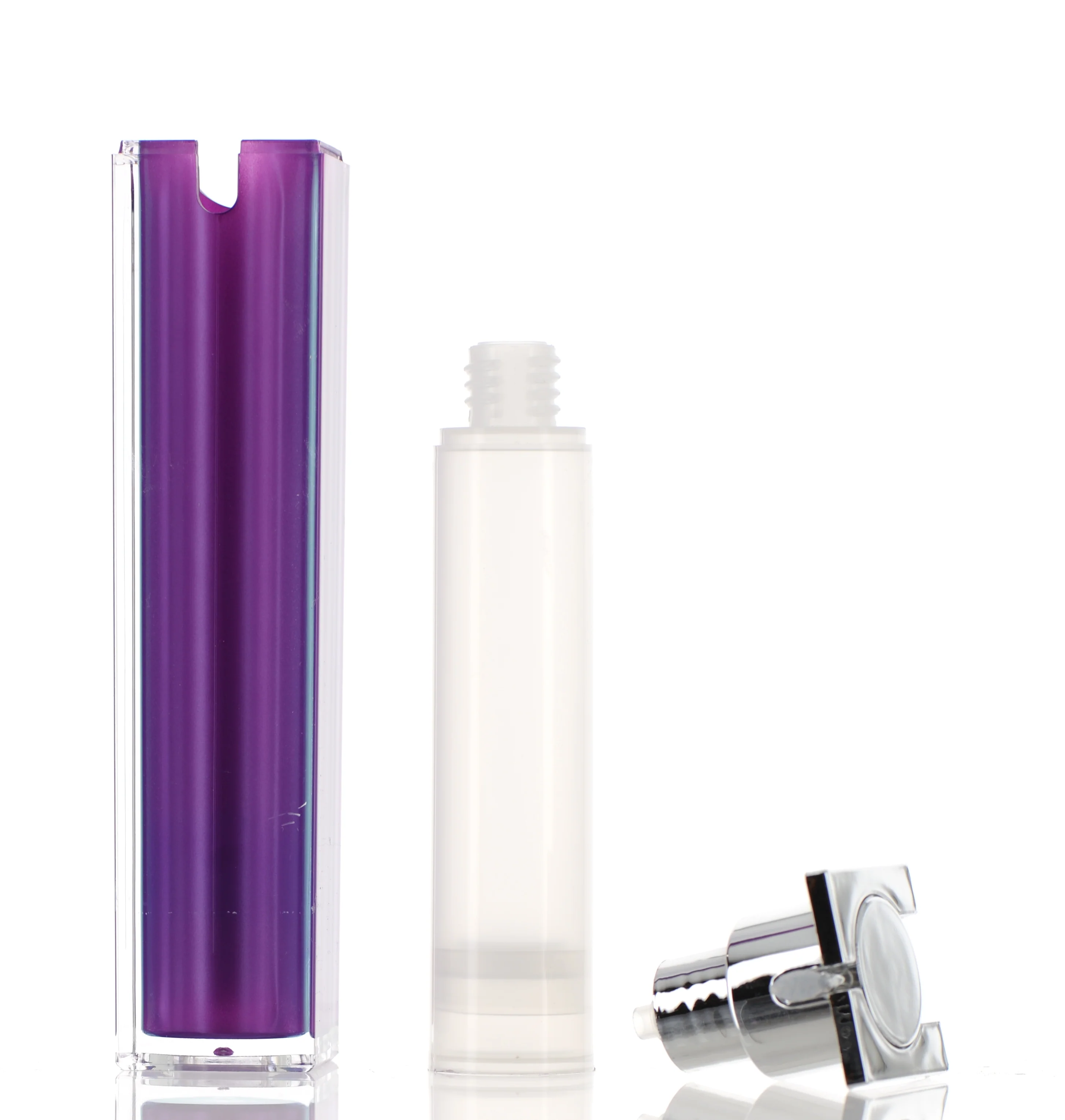 Luxe Guard Double Wall Airless Elegance Pump Bottle - Image 3