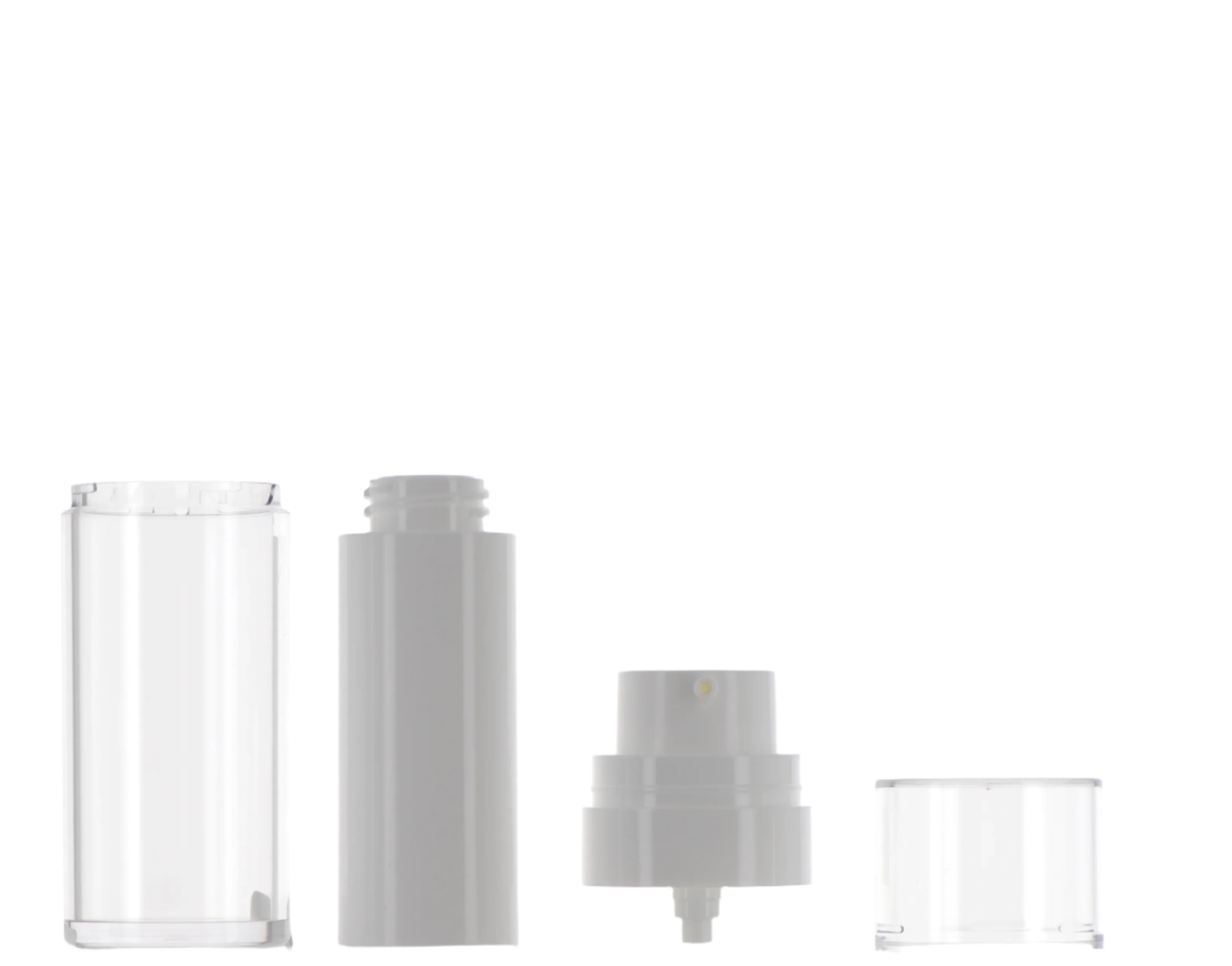 PP, Double Wall Refillable Airless Bottle - Image 4