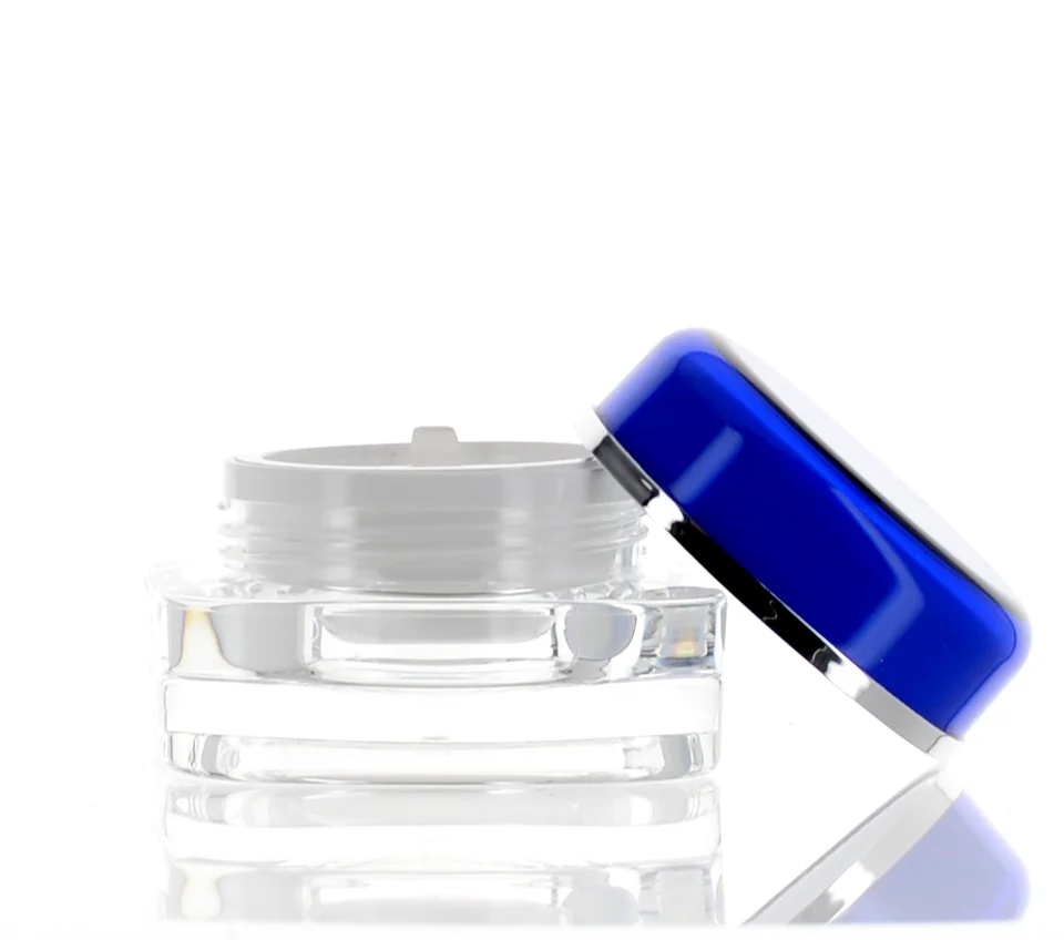 PMMA/PP/PE, Prism Glow Guard Double Wall Square Jar - Image 4