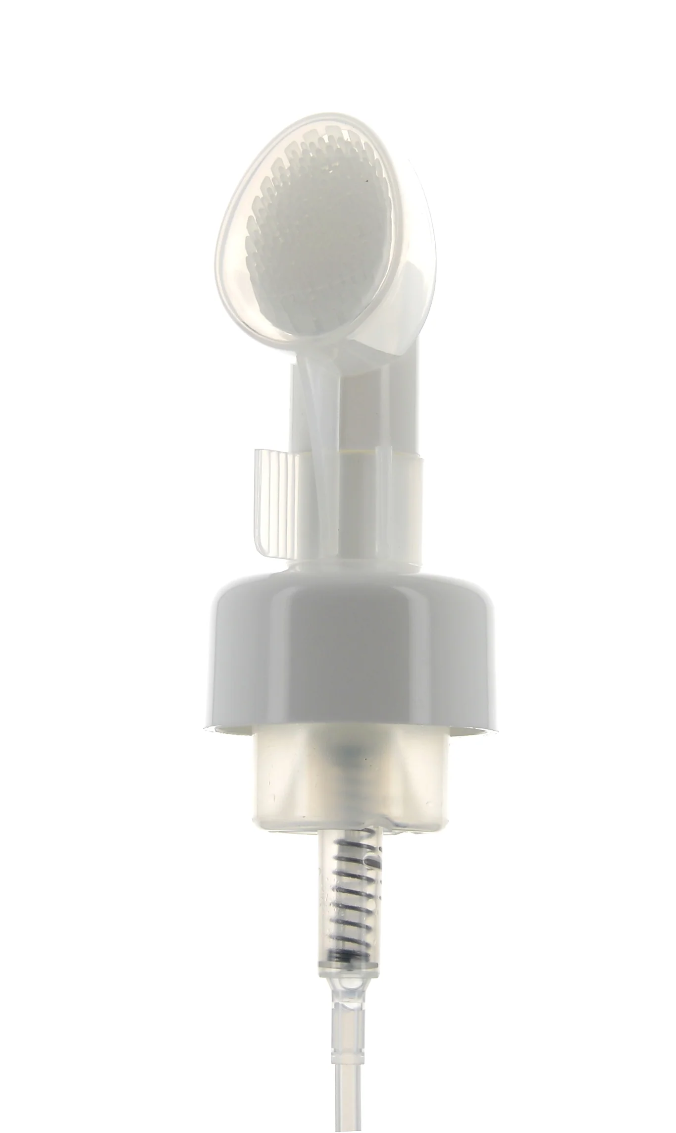 PP, Foamer Pump with Scrub Brush Applicator, Clip-Lock, 0.8cc - Image 6