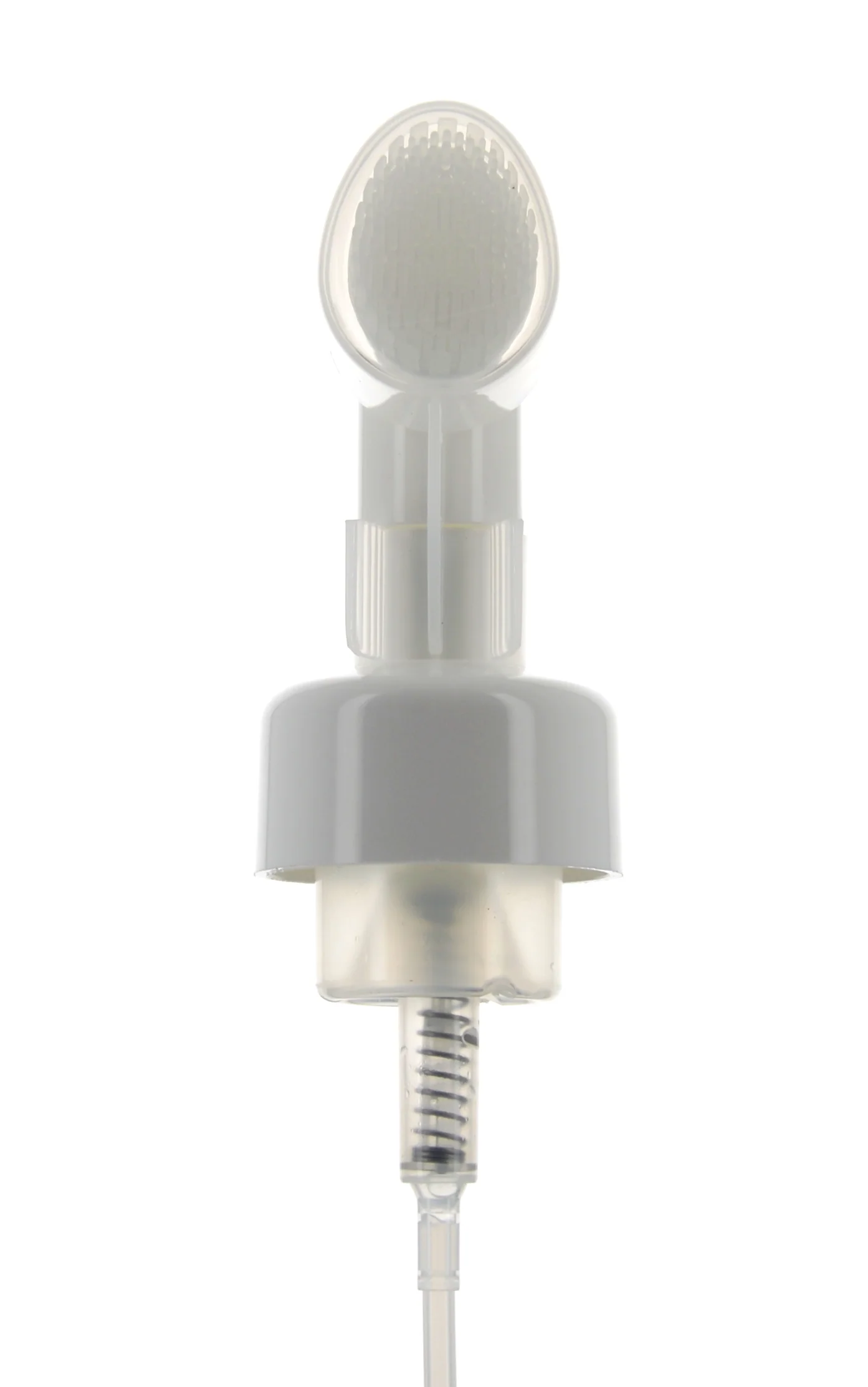 PP, Foamer Pump with Scrub Brush Applicator, Clip-Lock, 0.8cc - Image 7