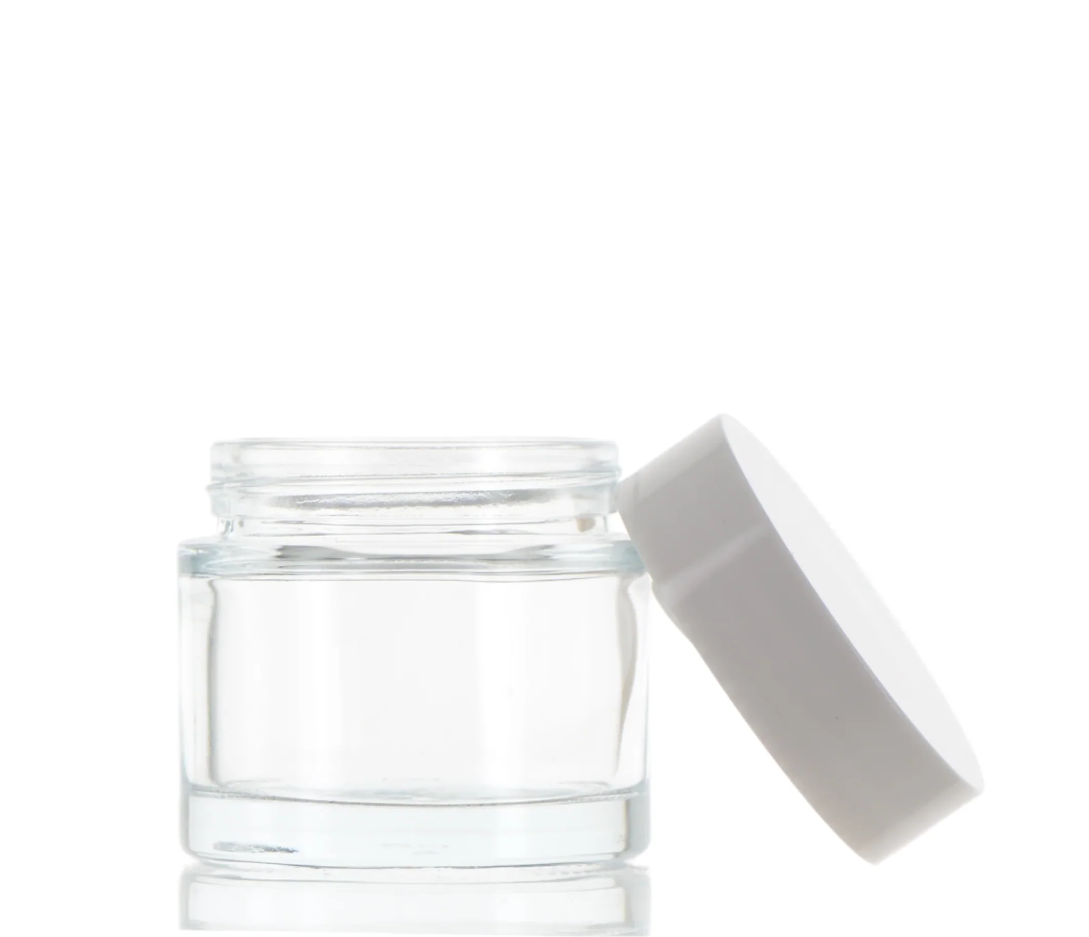 Glass/ABS, Round Jar With Screw Cap - Image 2