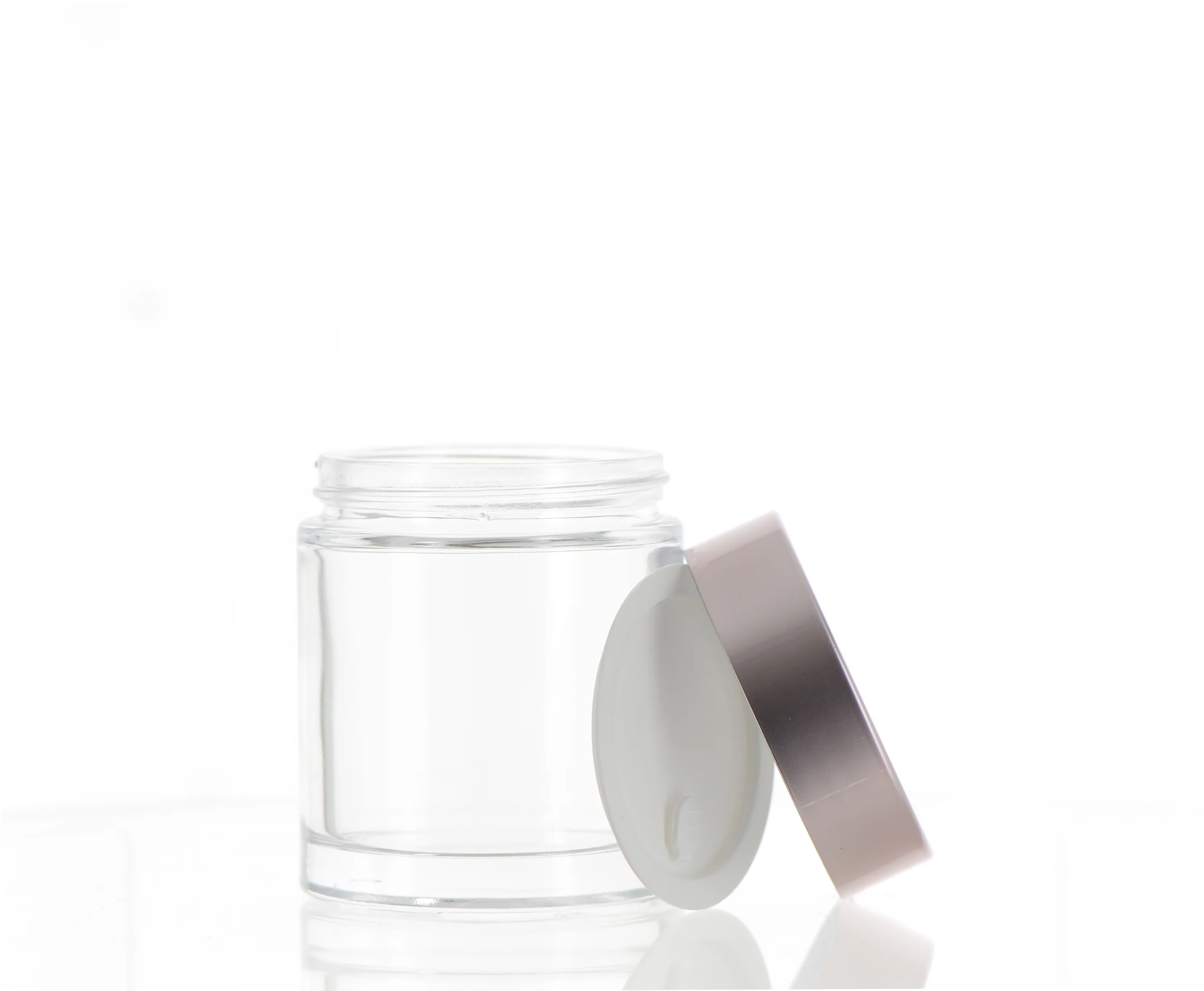 GLASS/ABS, Round Jar with Screw Cap - Image 2