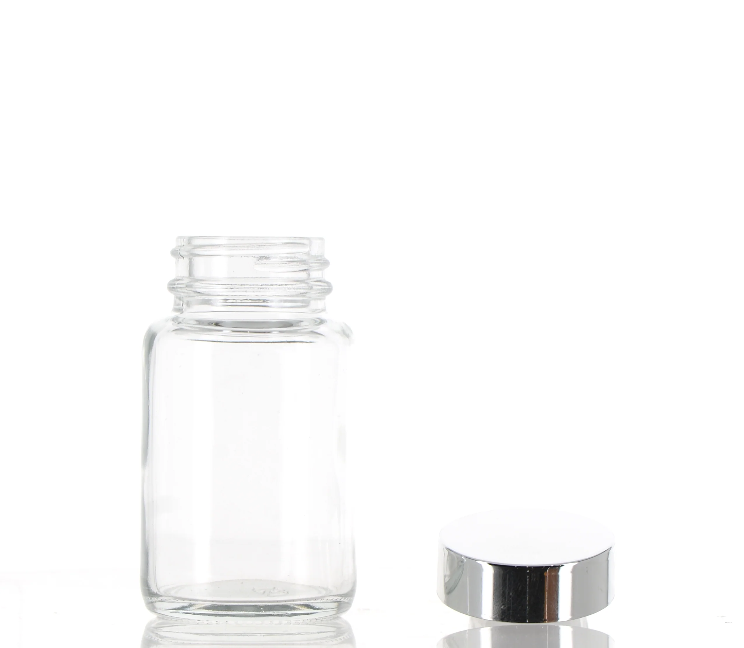 Glass Round Bottle - Image 2
