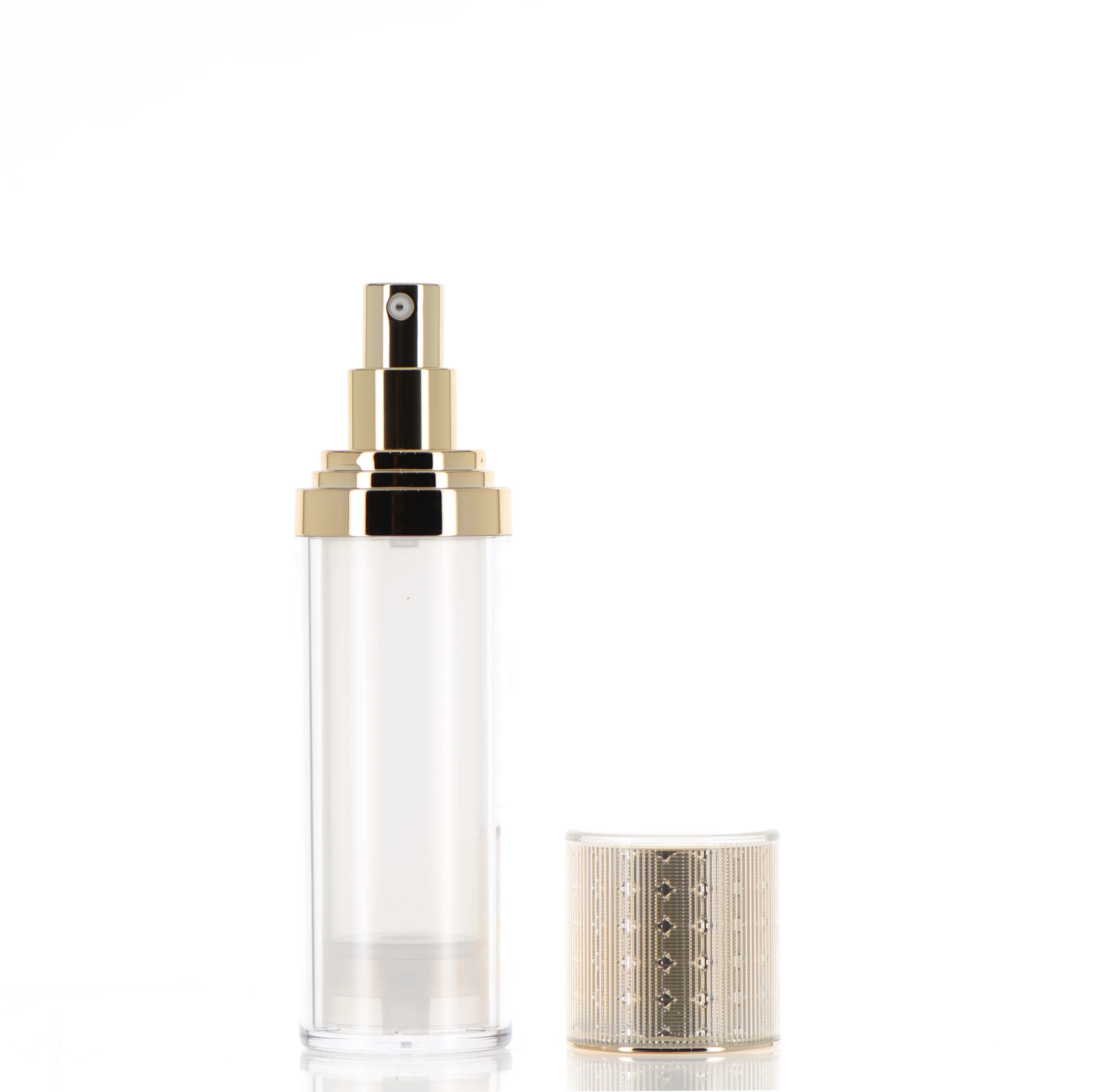 SAN/PP/PMMA, Elegance Airless Treatment Pump Bottle - Image 3