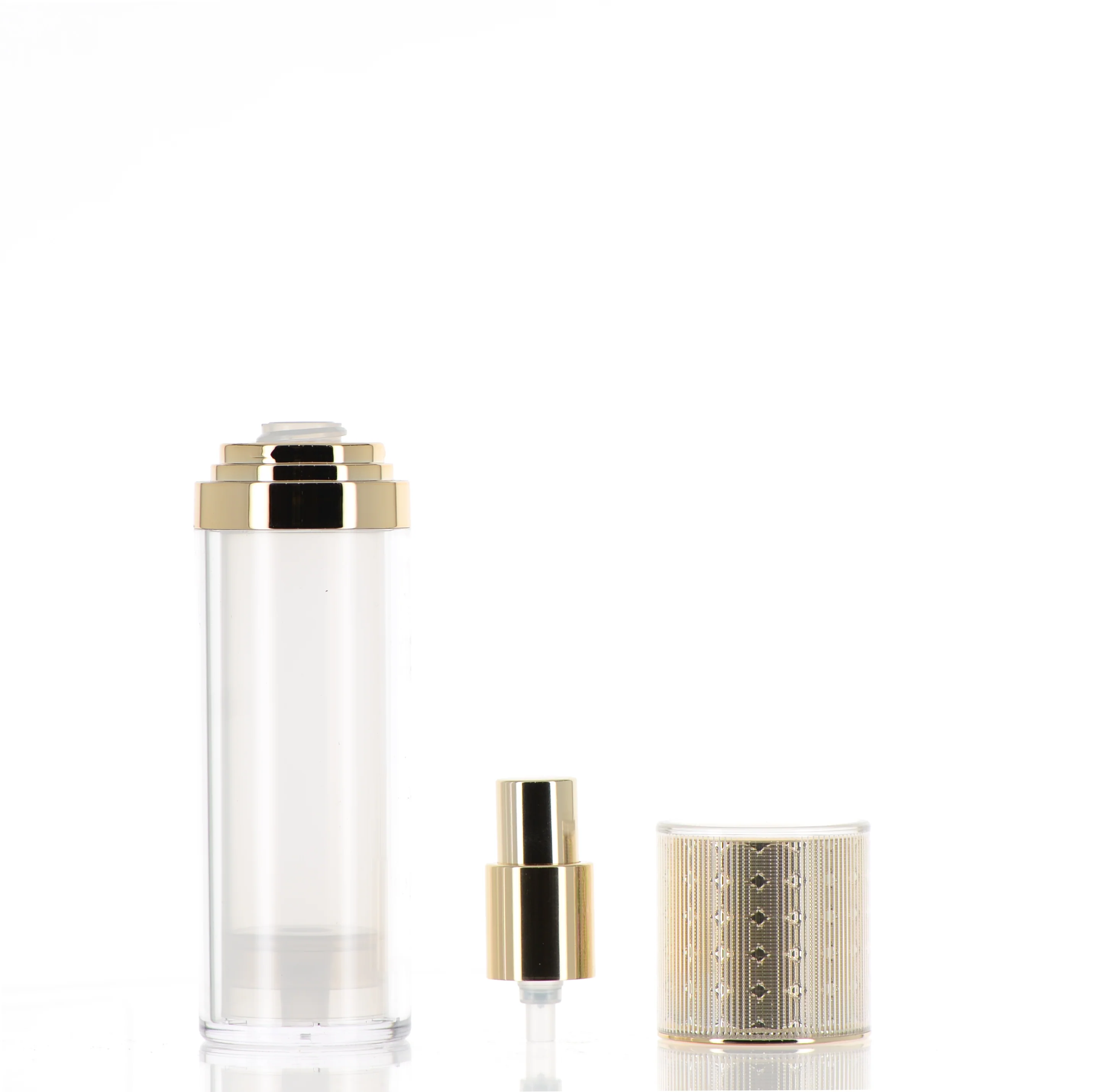 SAN/PP/PMMA, Elegance Airless Treatment Pump Bottle - Image 4