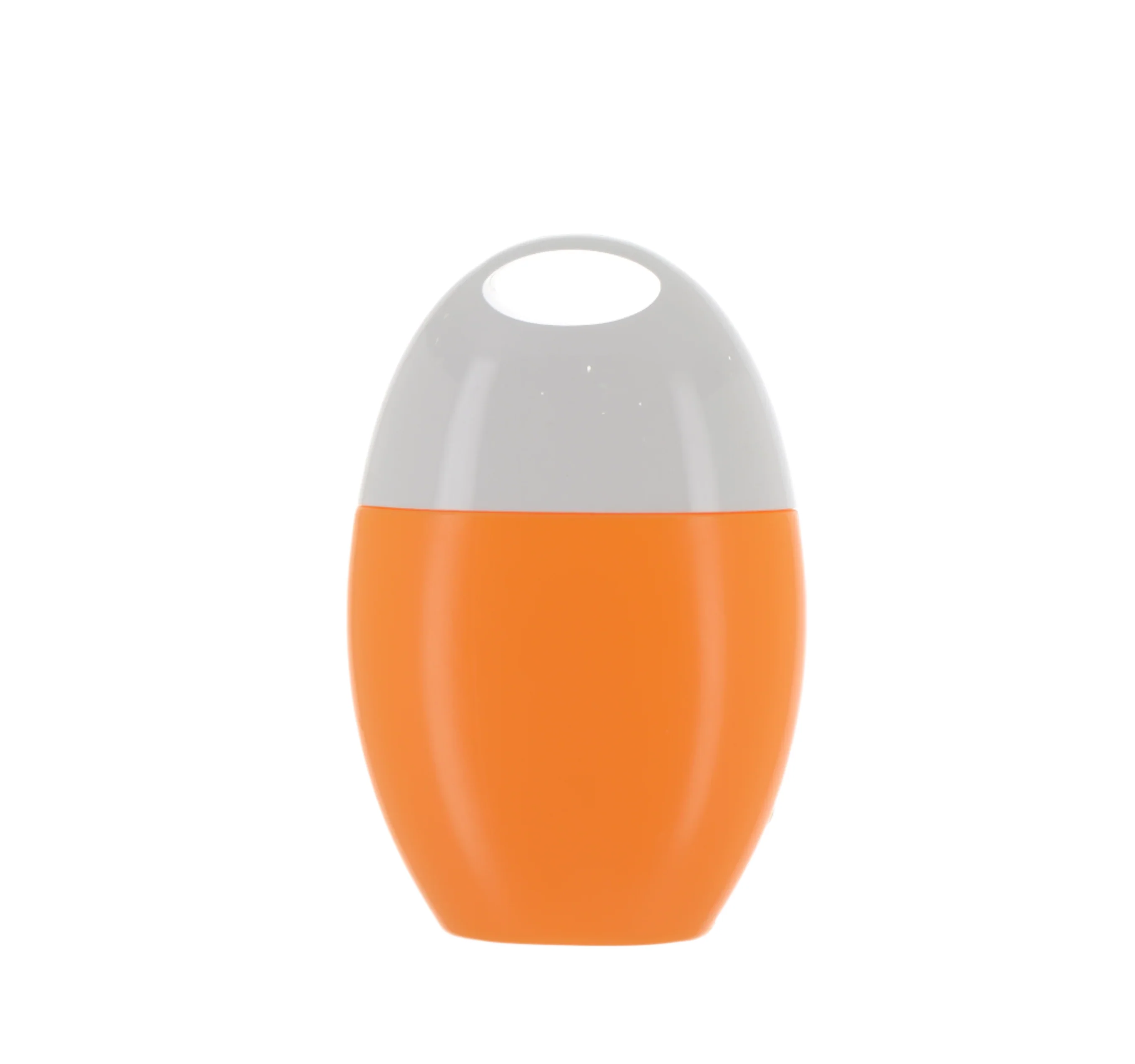 HDPE/PP, Oval Tottle Bottle with Keychain Screw Cap - Image 2
