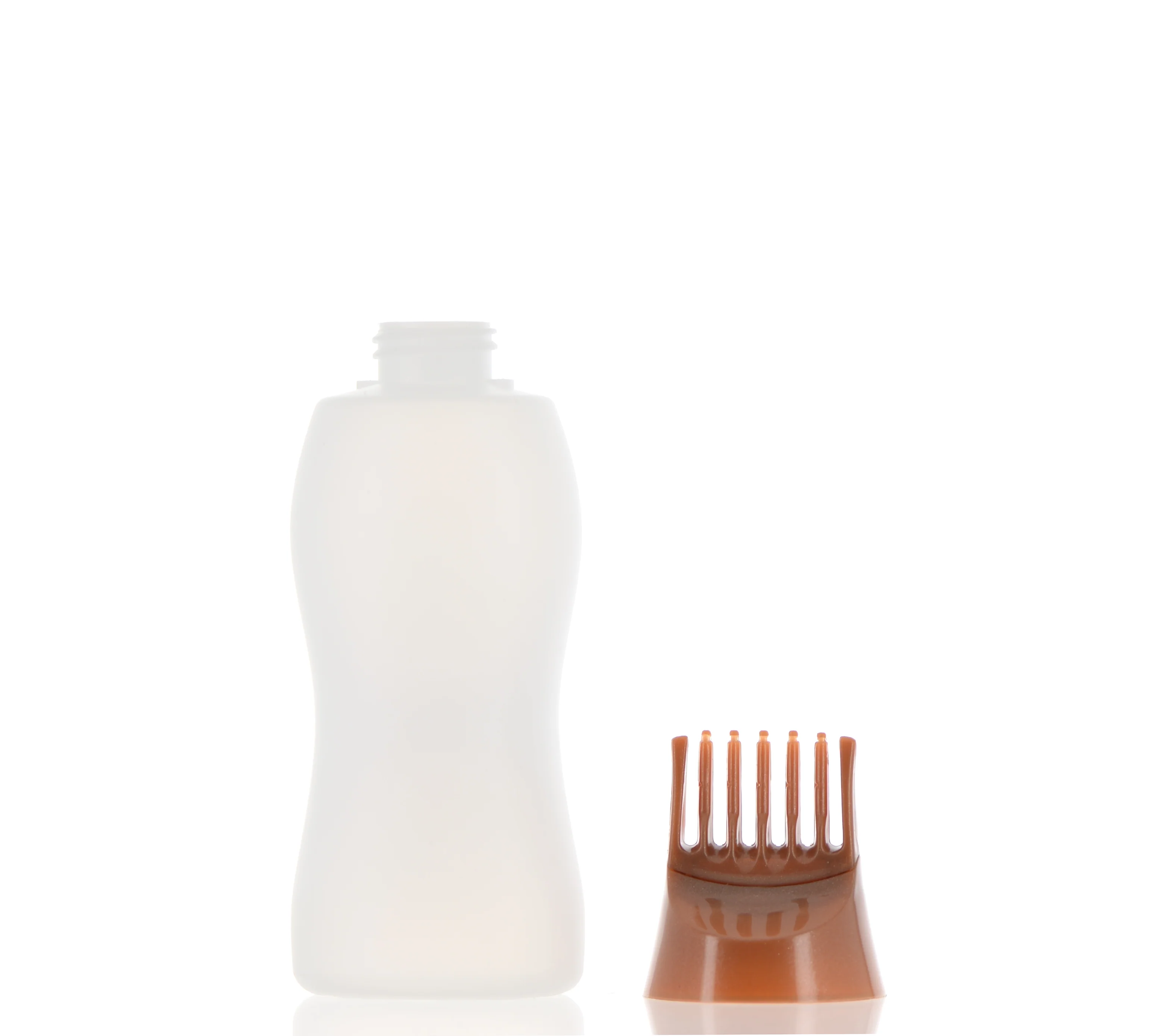 HDPE/PP, Soft Touch Squeeze Bottle with Comb Applicator - Image 2