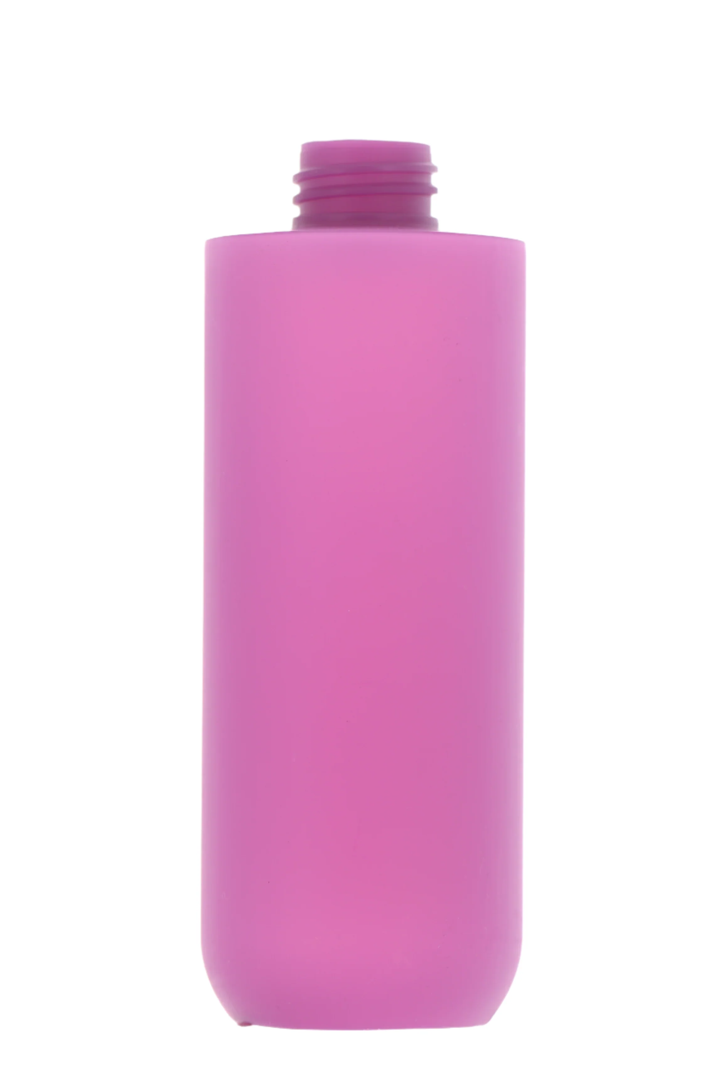 HDPE, Soft Touch Cylinder Bottle with Tapered Bottom - Image 4