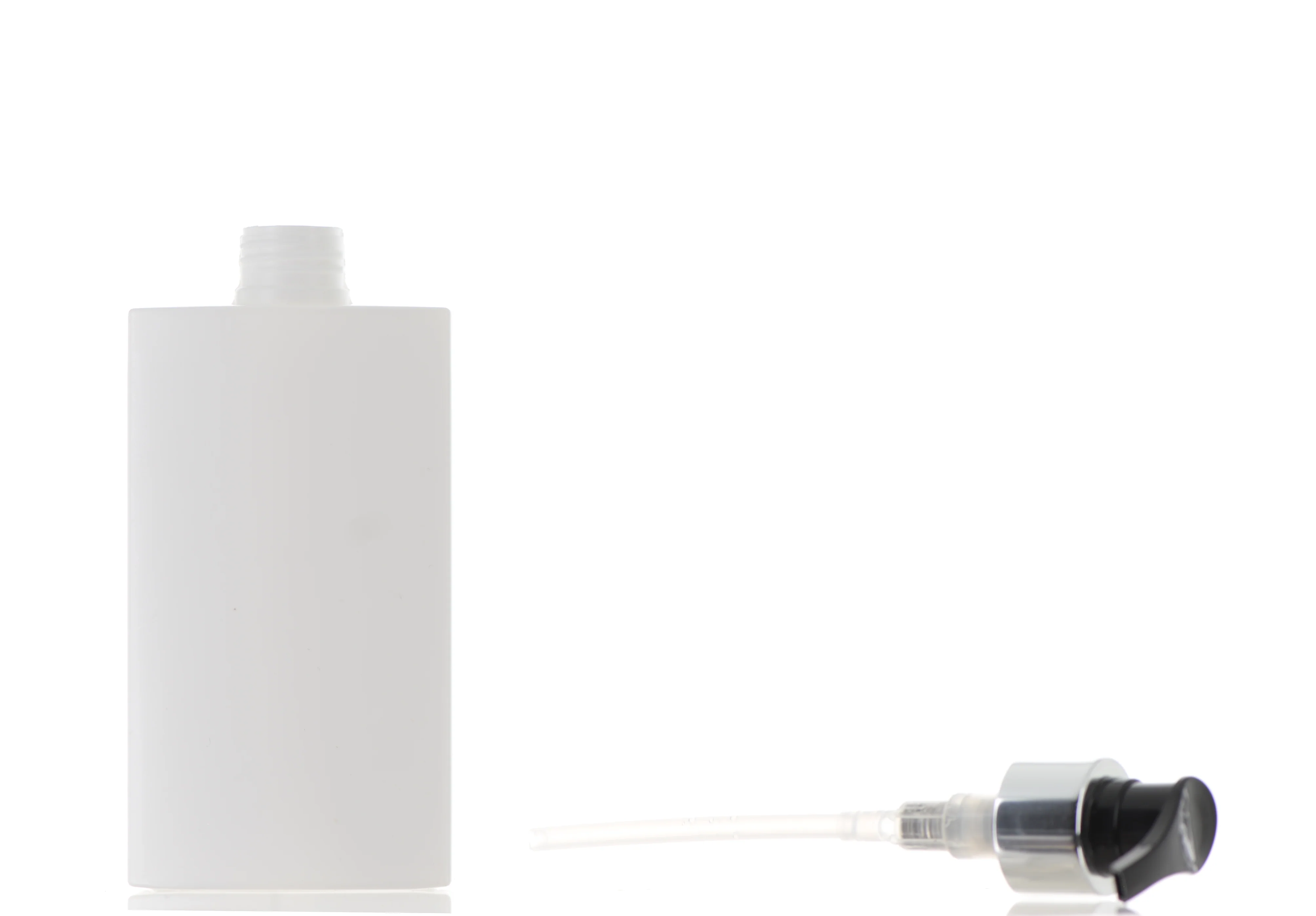 HDPE, Lotion Pump Rectangular Bottle - Image 3