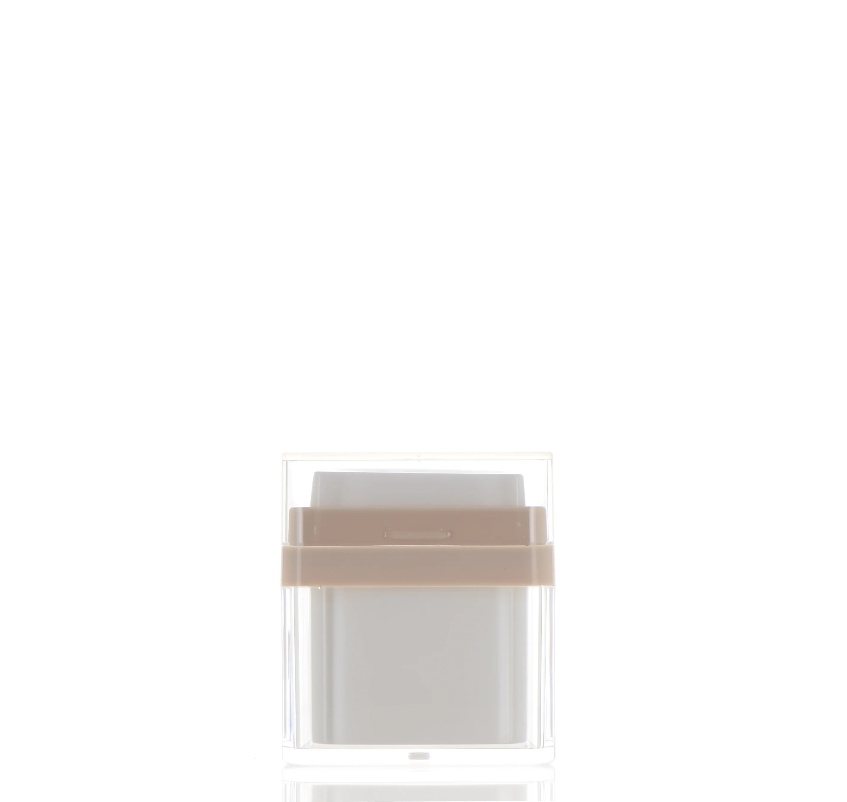 MS, Square Double Wall Airless Jar