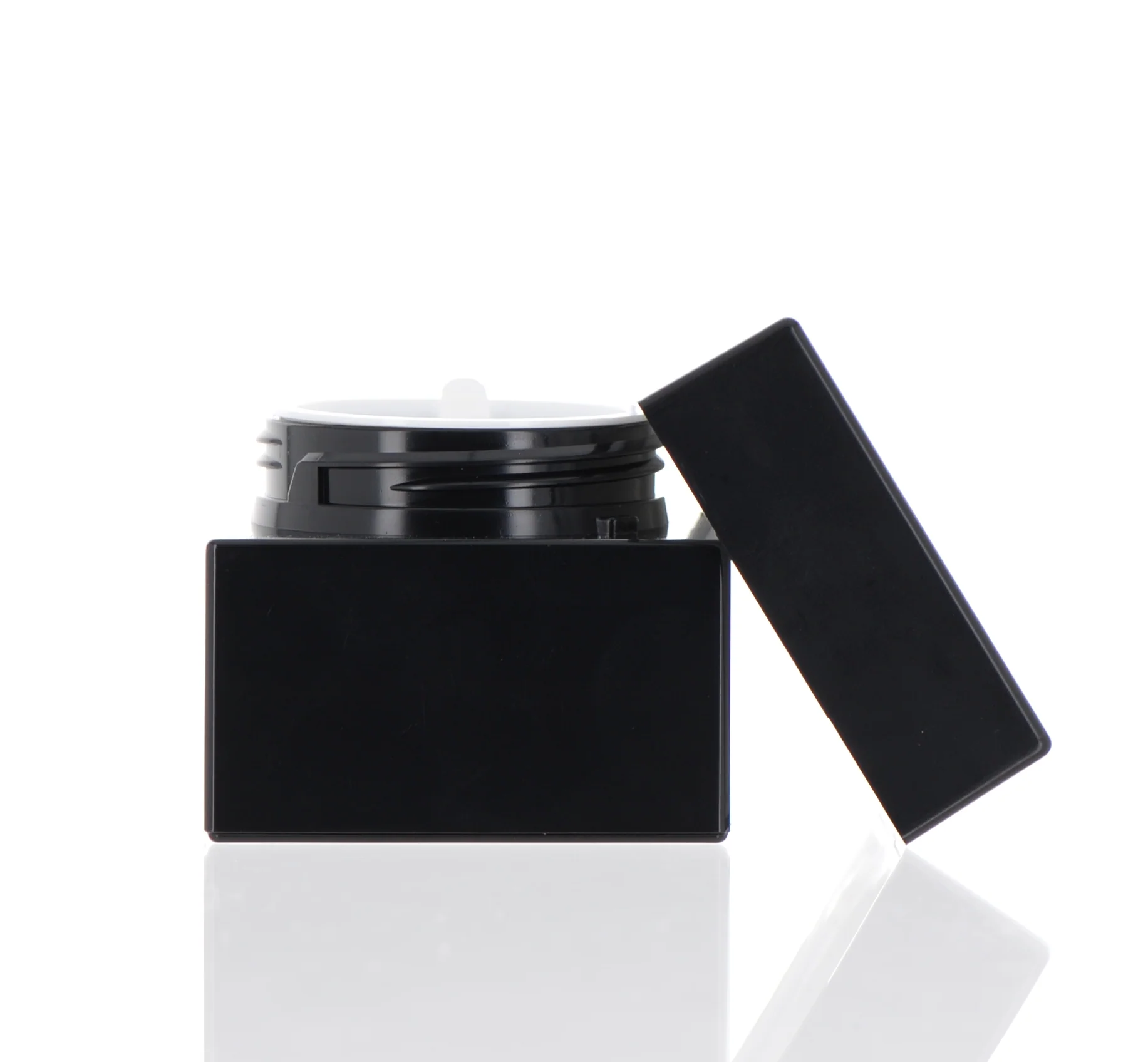 PCR/PE, Square Jar, 25ml - Image 2