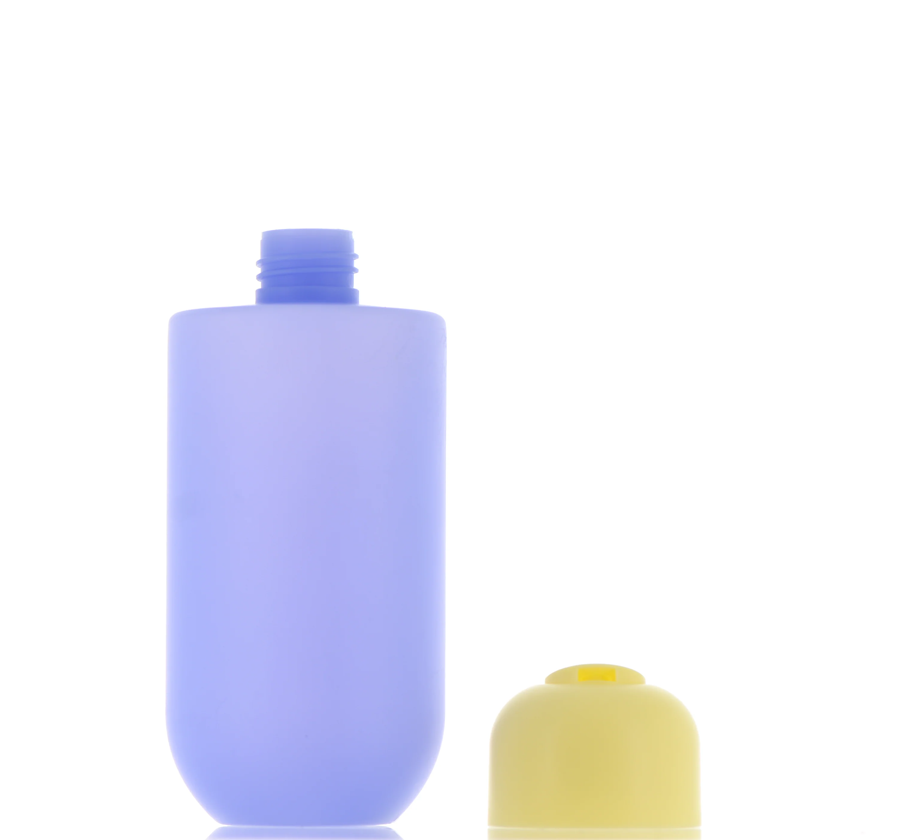 PE/15% PCR/LDPE/HDPE, Tapered Cylinder Bottle with Disc Top Cap - Image 4
