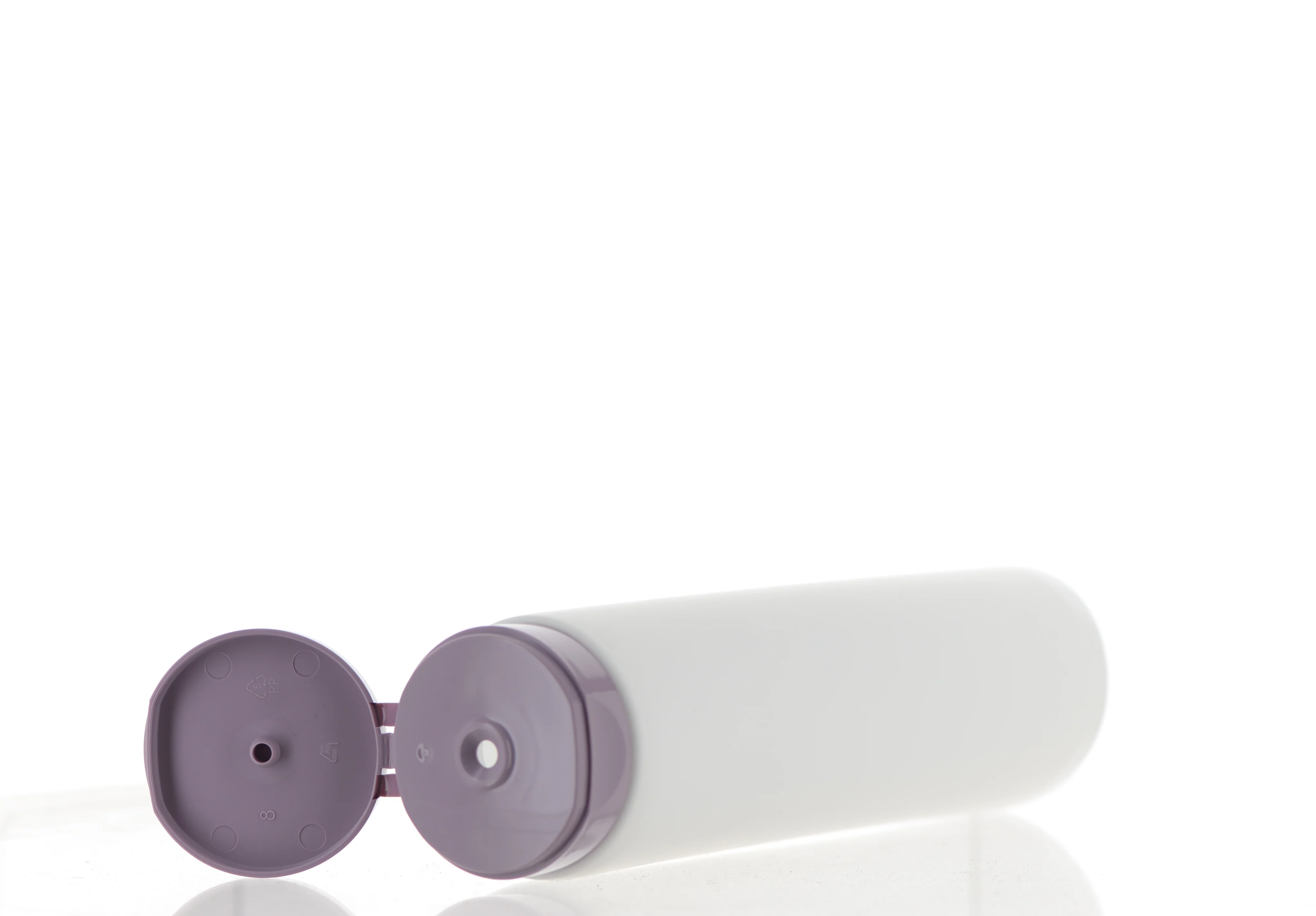 PE/PP, Recyclable Low Profile 5-Layer Flip Top Cap Tube - Image 3