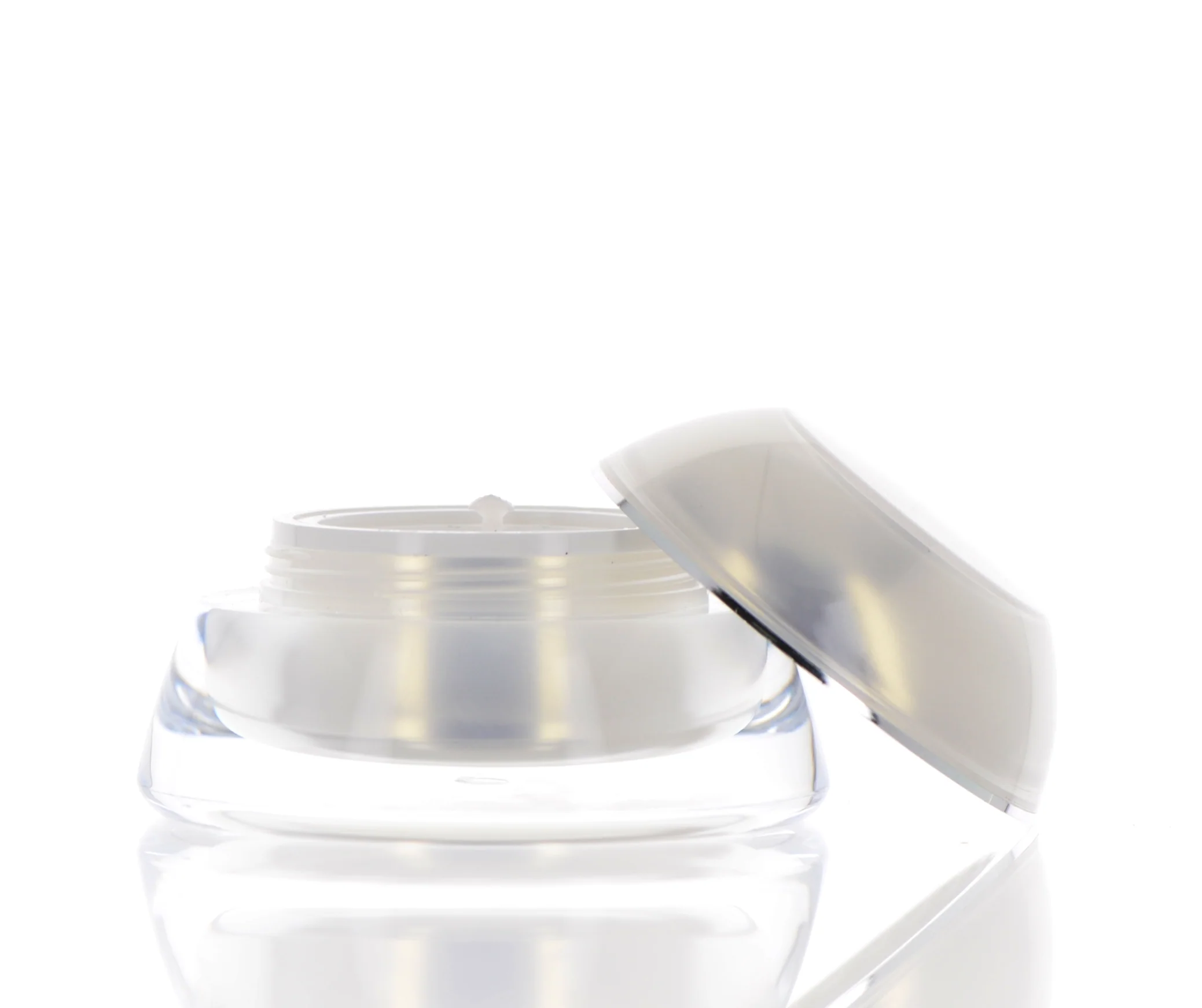 PP/ABS, Double Wall Triangular Jar - Image 2