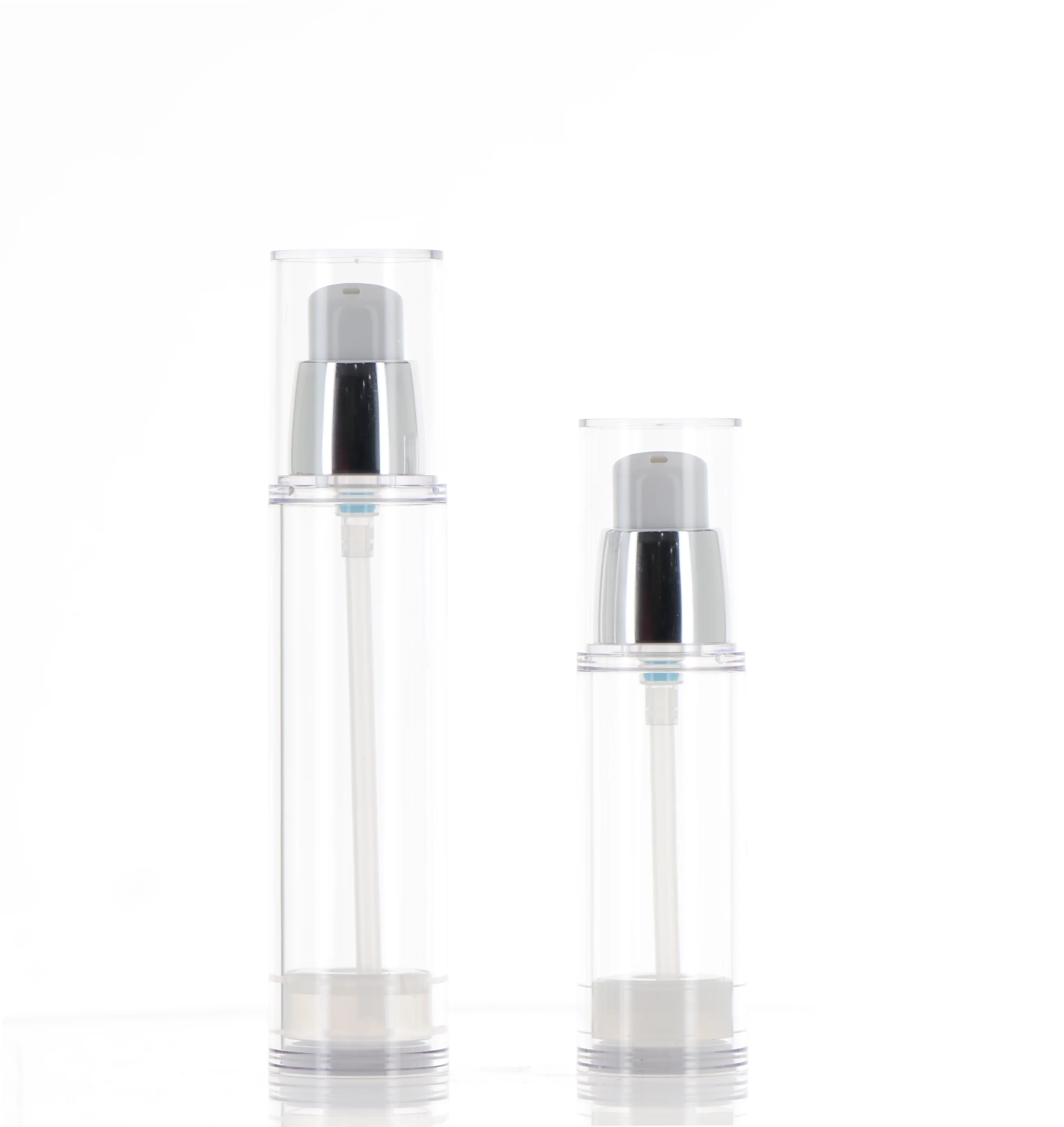 PETG/ABS/PP/Metal, Airless Treatment Pump Bottle