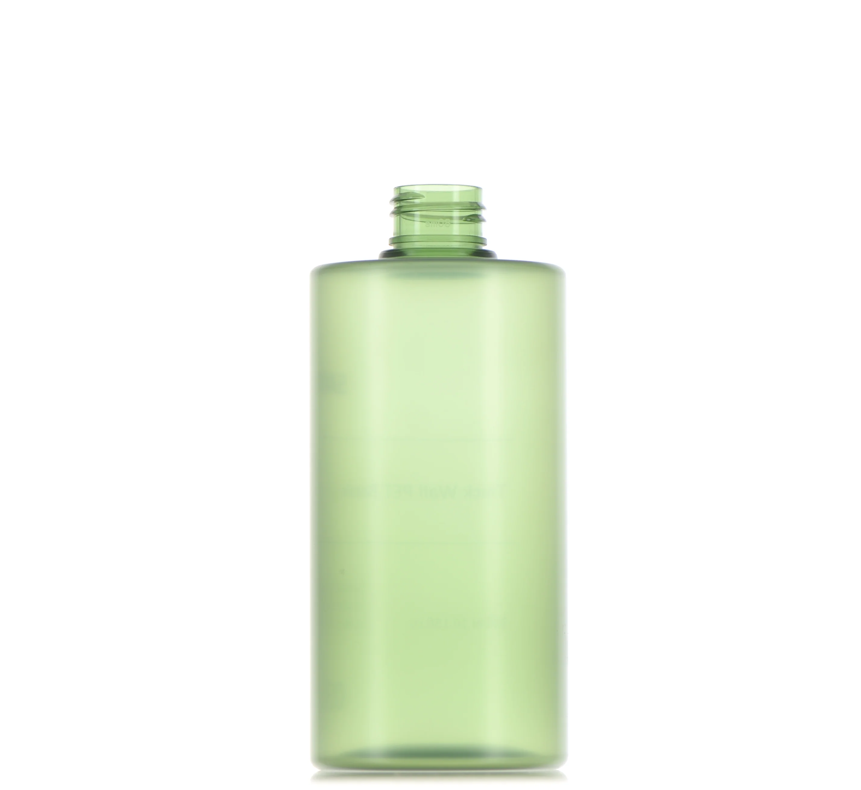 PET, Cylinder Flat Thick Wall Bottle