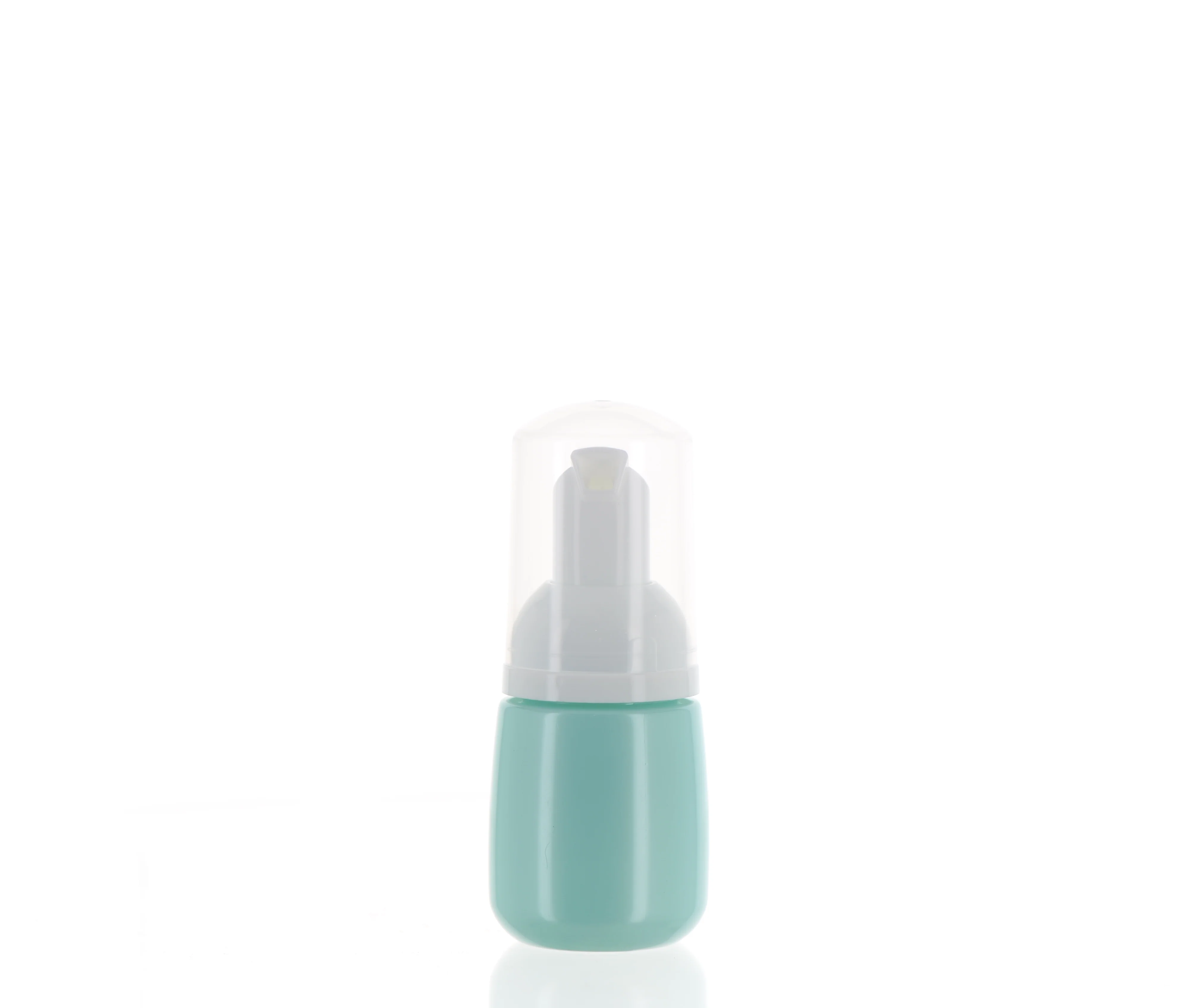 PET, Mini Foamer Pump Bottle with Over Cap