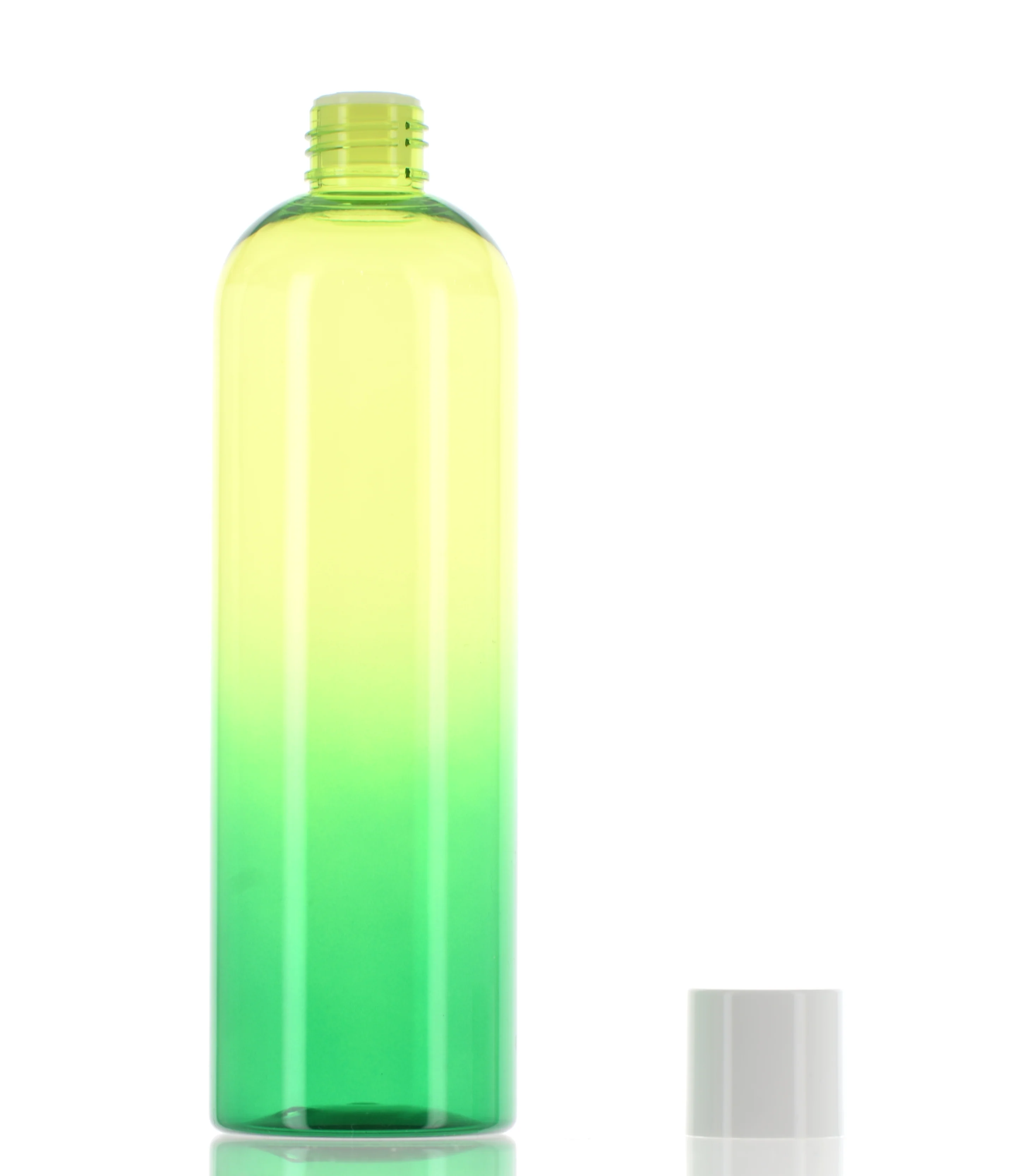 PET/PP, Boston Round Bottle with Orifice Reducer - Image 2
