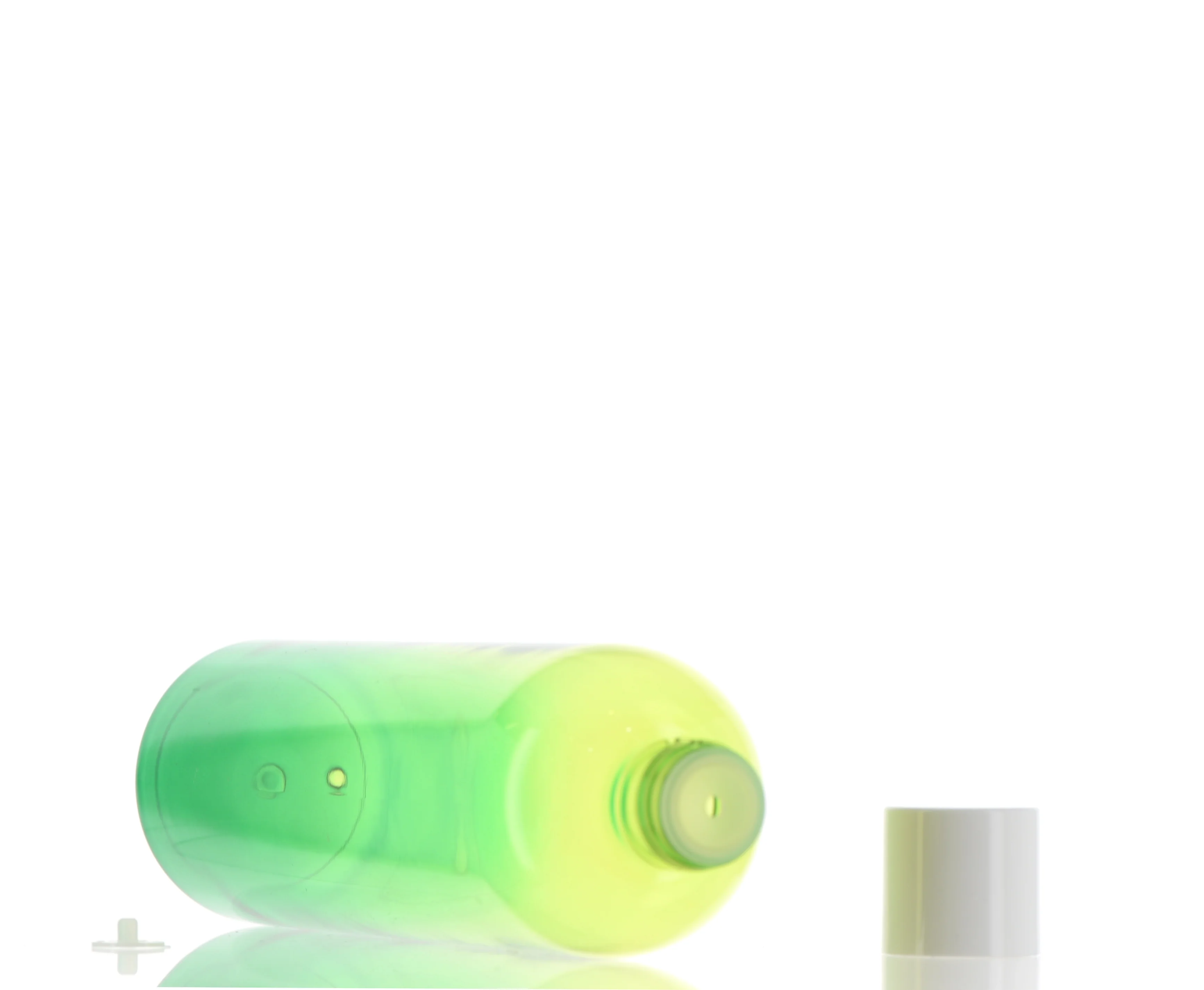 PET/PP, Boston Round Bottle with Orifice Reducer - Image 3