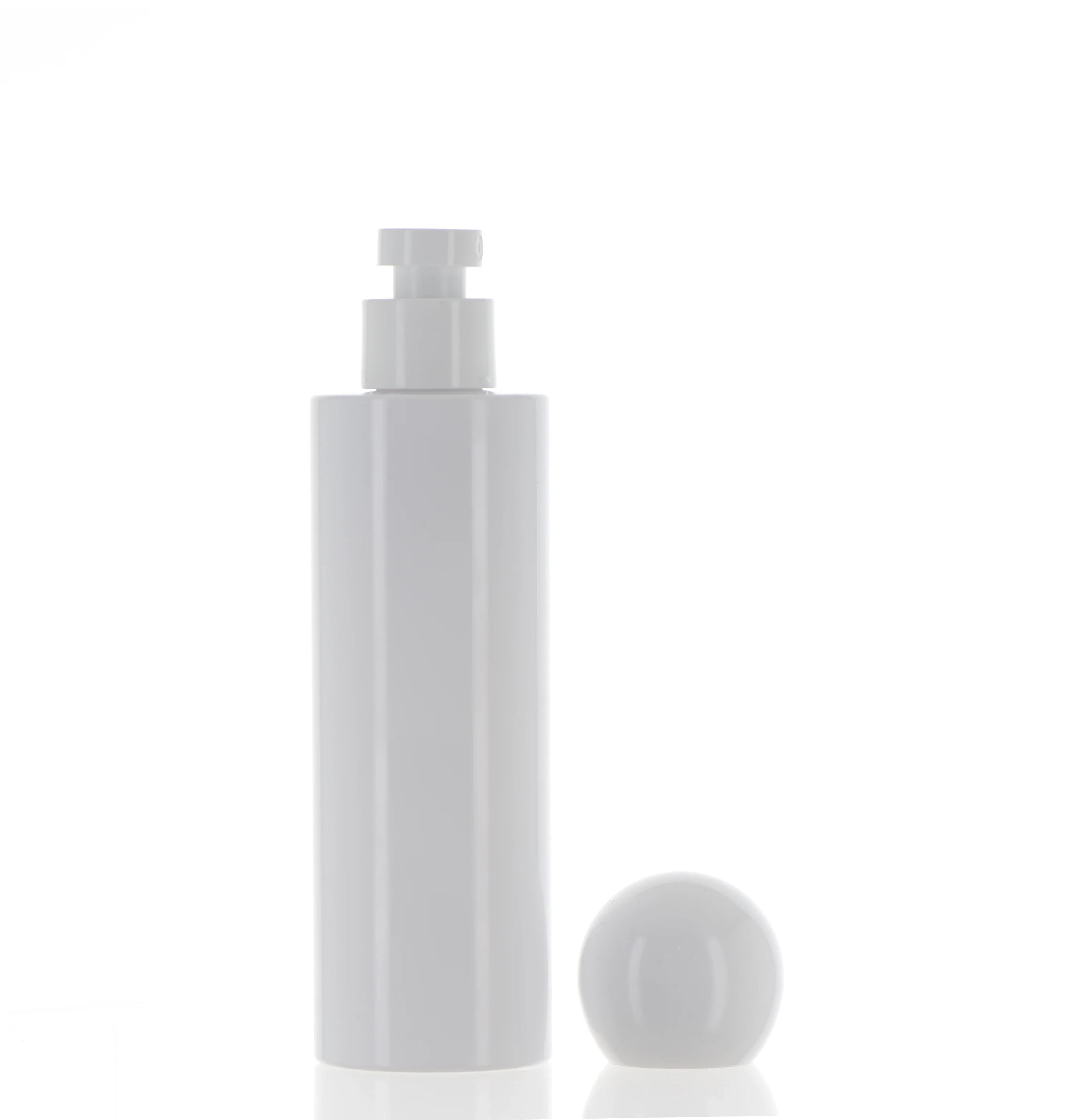 PET/PP/PS, Fine Mist Pump Cylinder Bottle with Round Over Cap - Image 3
