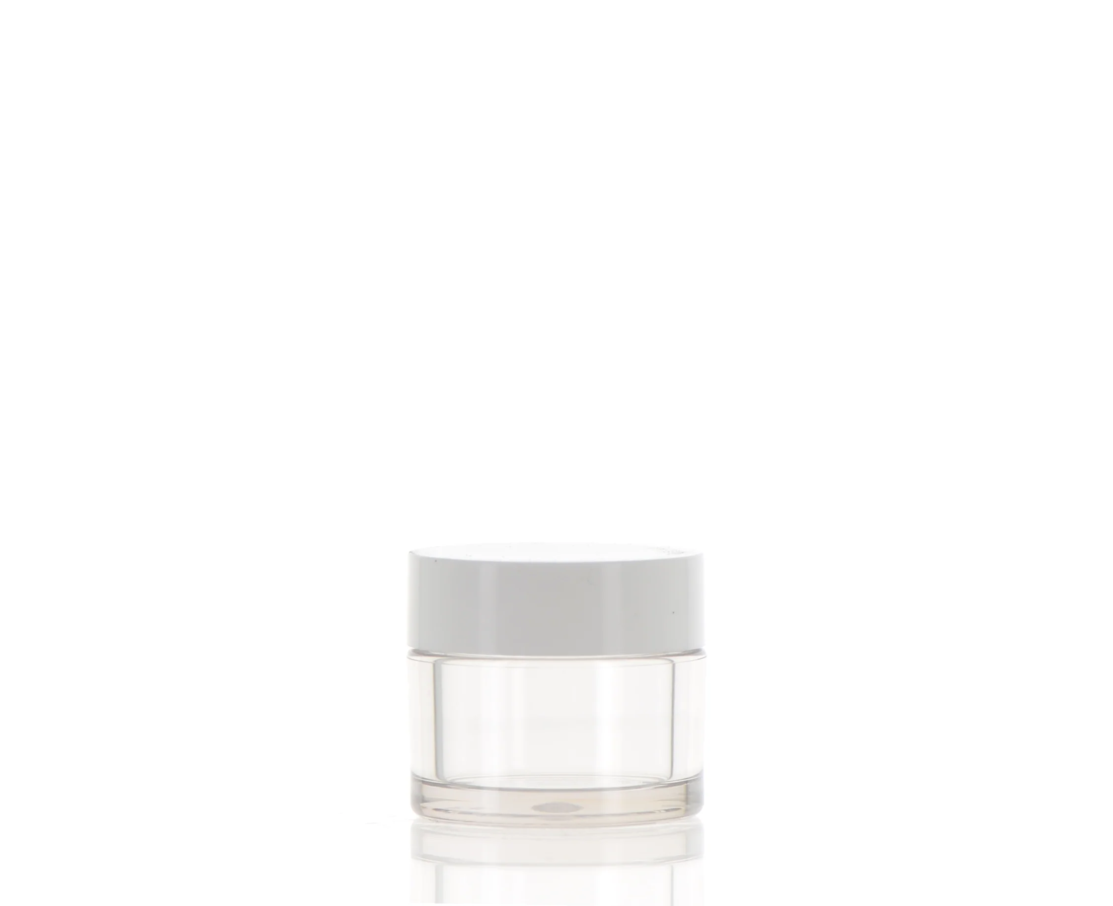 PET/PP, Round Jar with Screw Cap